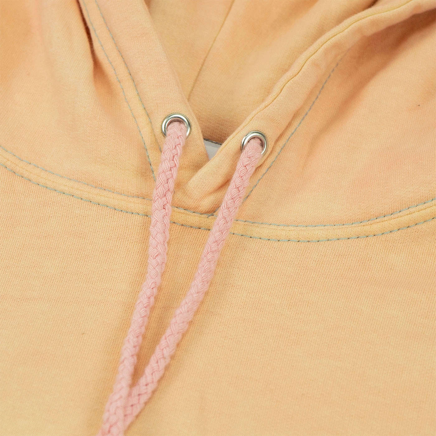 Travel Companion flight travel Bored of Southsea Hammer Hoodie - Pastel Sunset dip / Aqua