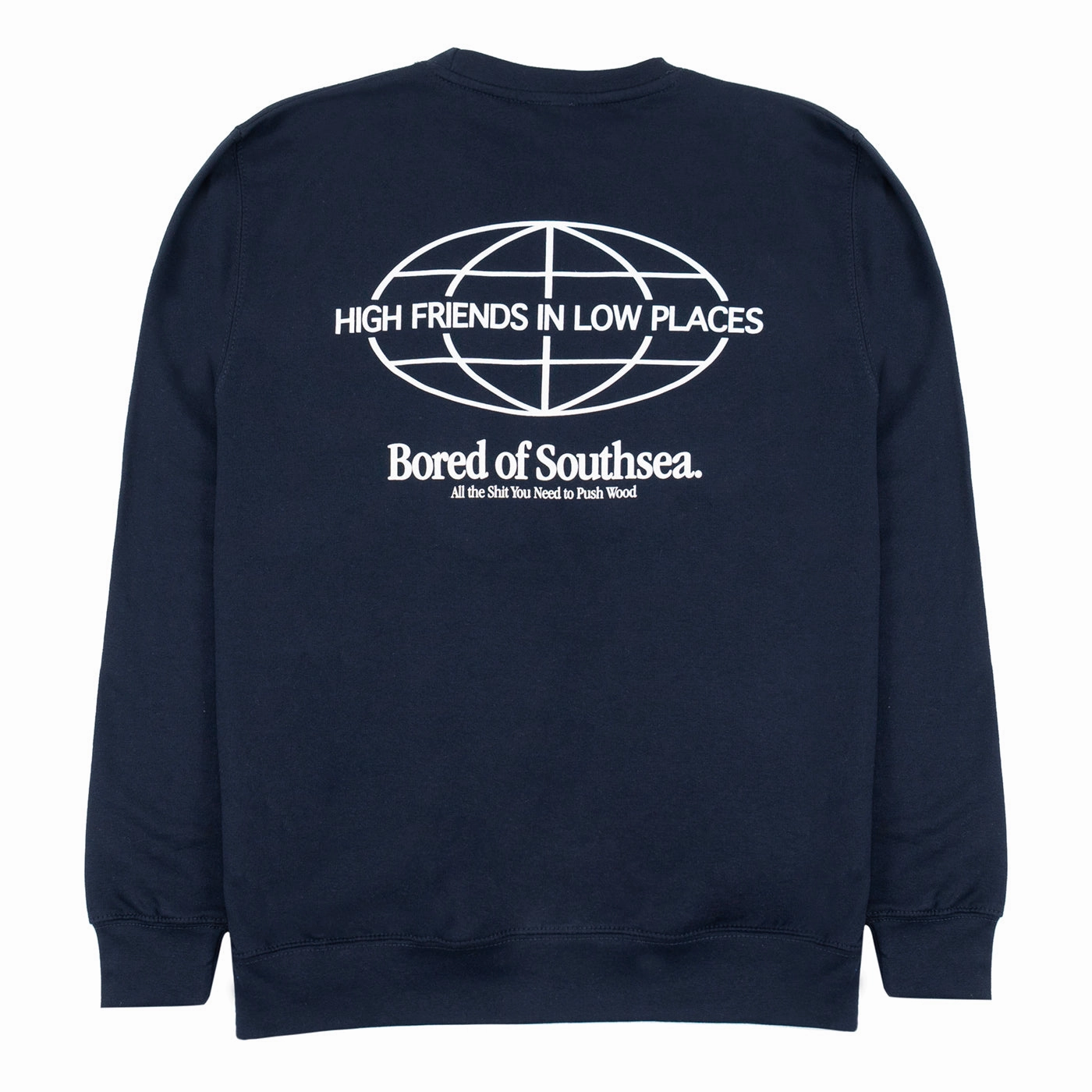 Bored of Southsea High Friends Sweatshirt - Navy product glove protection
