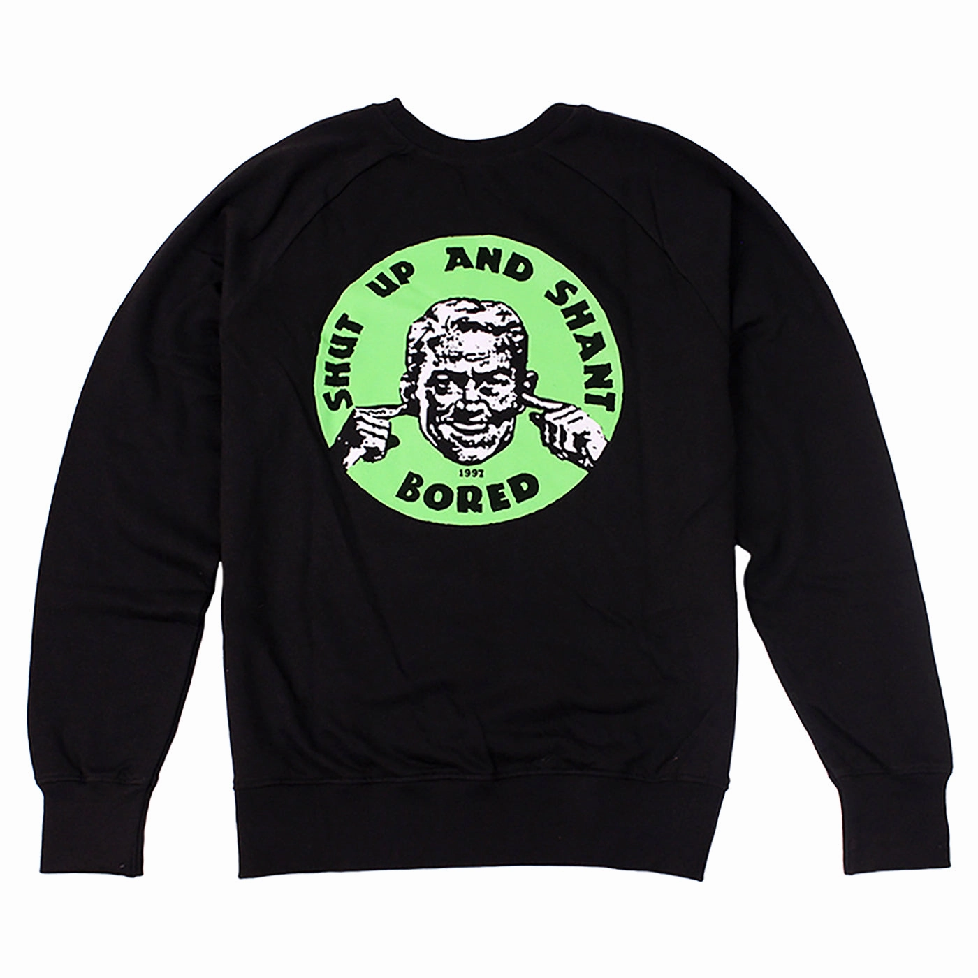 Bored of Southsea Shut up and Shant Sweatshirt - Black Basic Hoodie