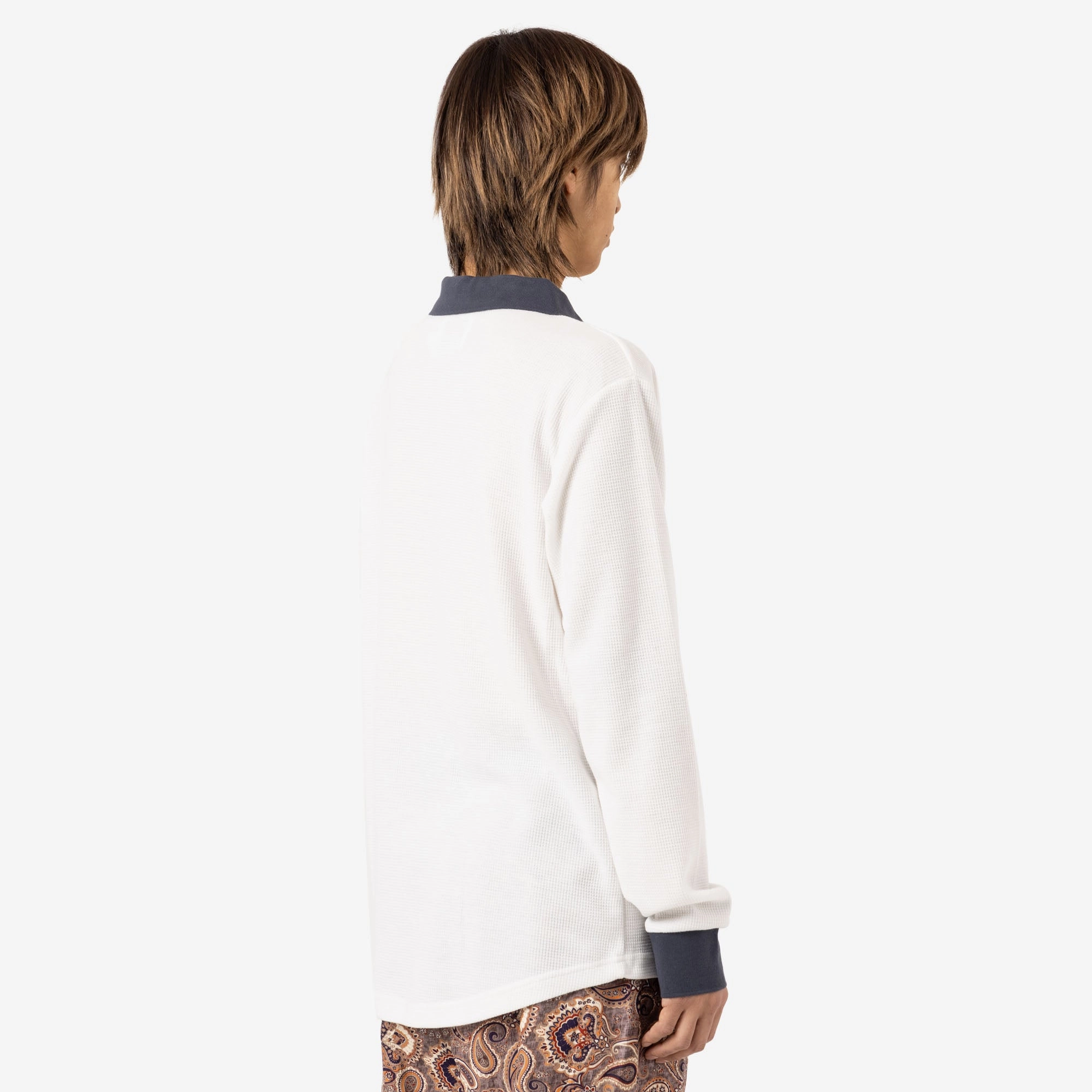 Nautical Look Brother Brother Keepers Thermal Polo White / Grey