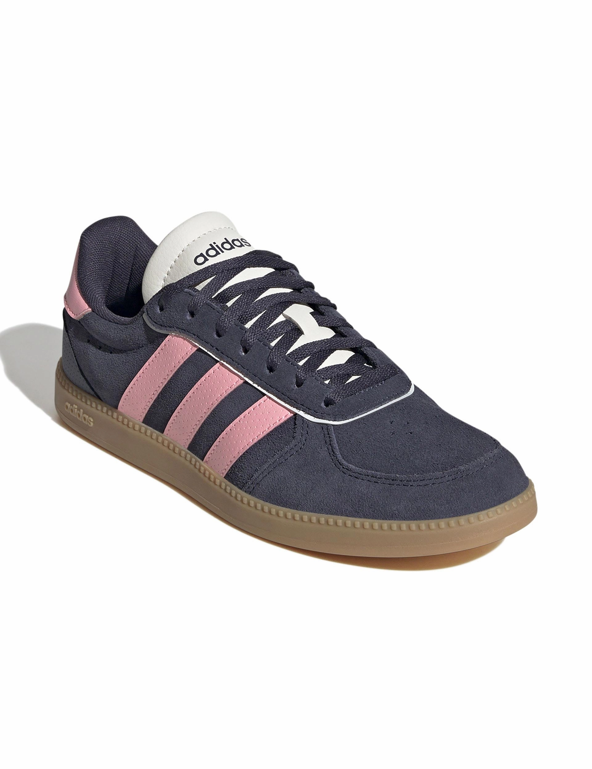 Breaknet Sleek Shoes - Shadow Navy/Pink Spark/Off White Comfort Flex