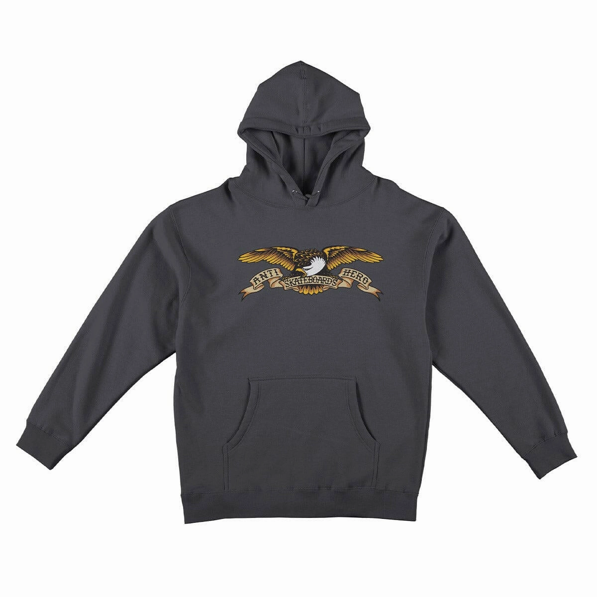 Anti Hero - Eagle Hoodie Charcoal Light Wear
