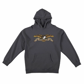 Anti Hero - Eagle Hoodie Charcoal Light Wear