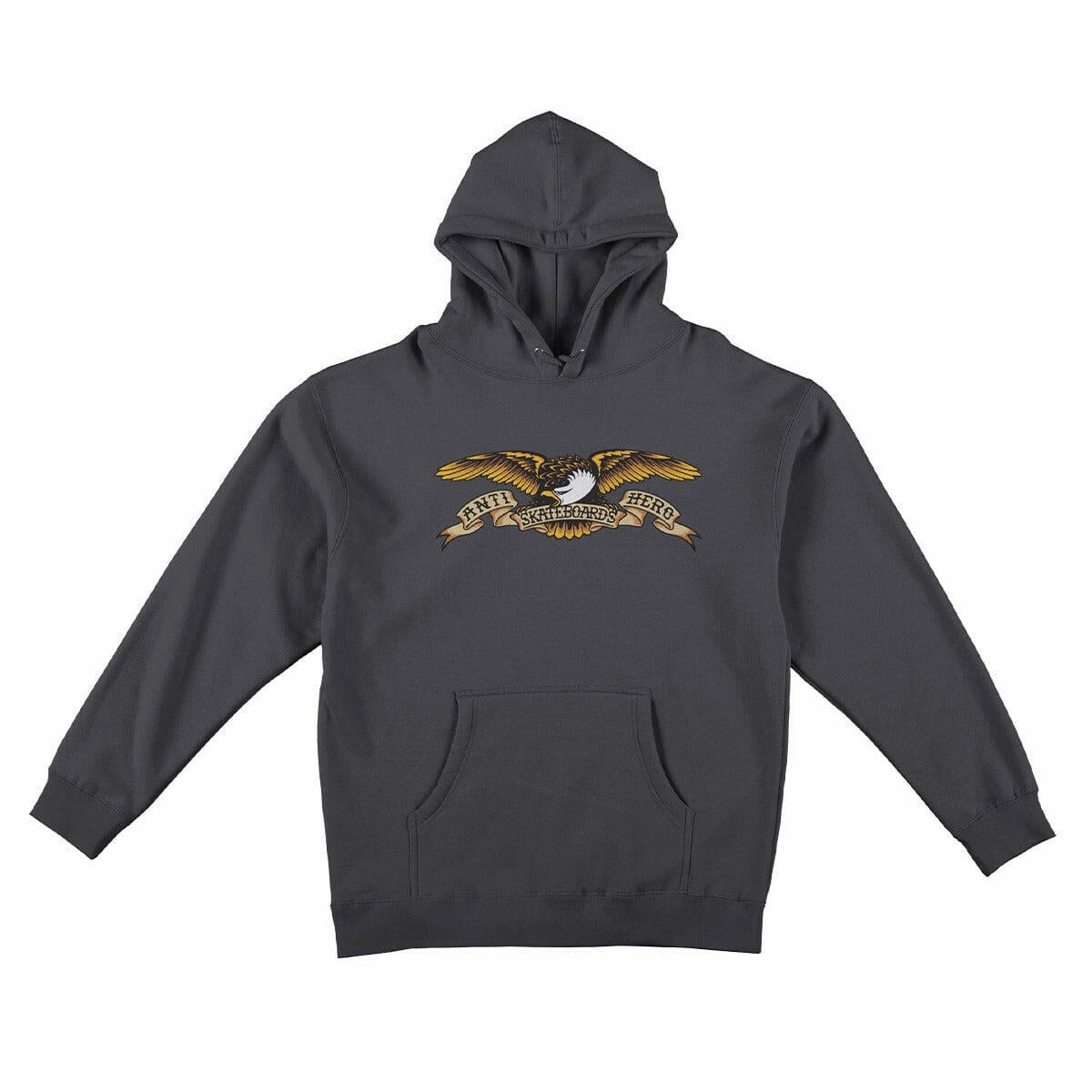 Anti Hero - Eagle Hoodie Charcoal Cool Vibe