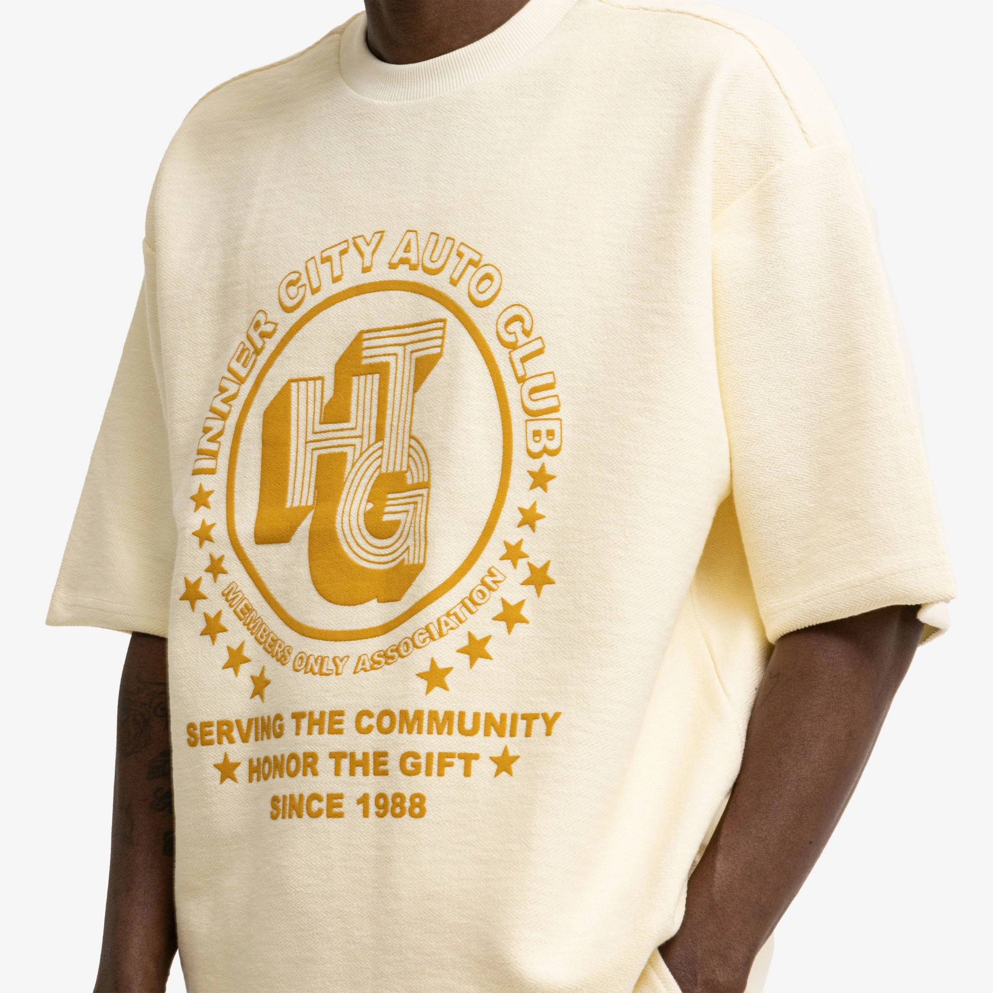 Honor The Gift Association Crew White product mountain style allure Relaxed Layer