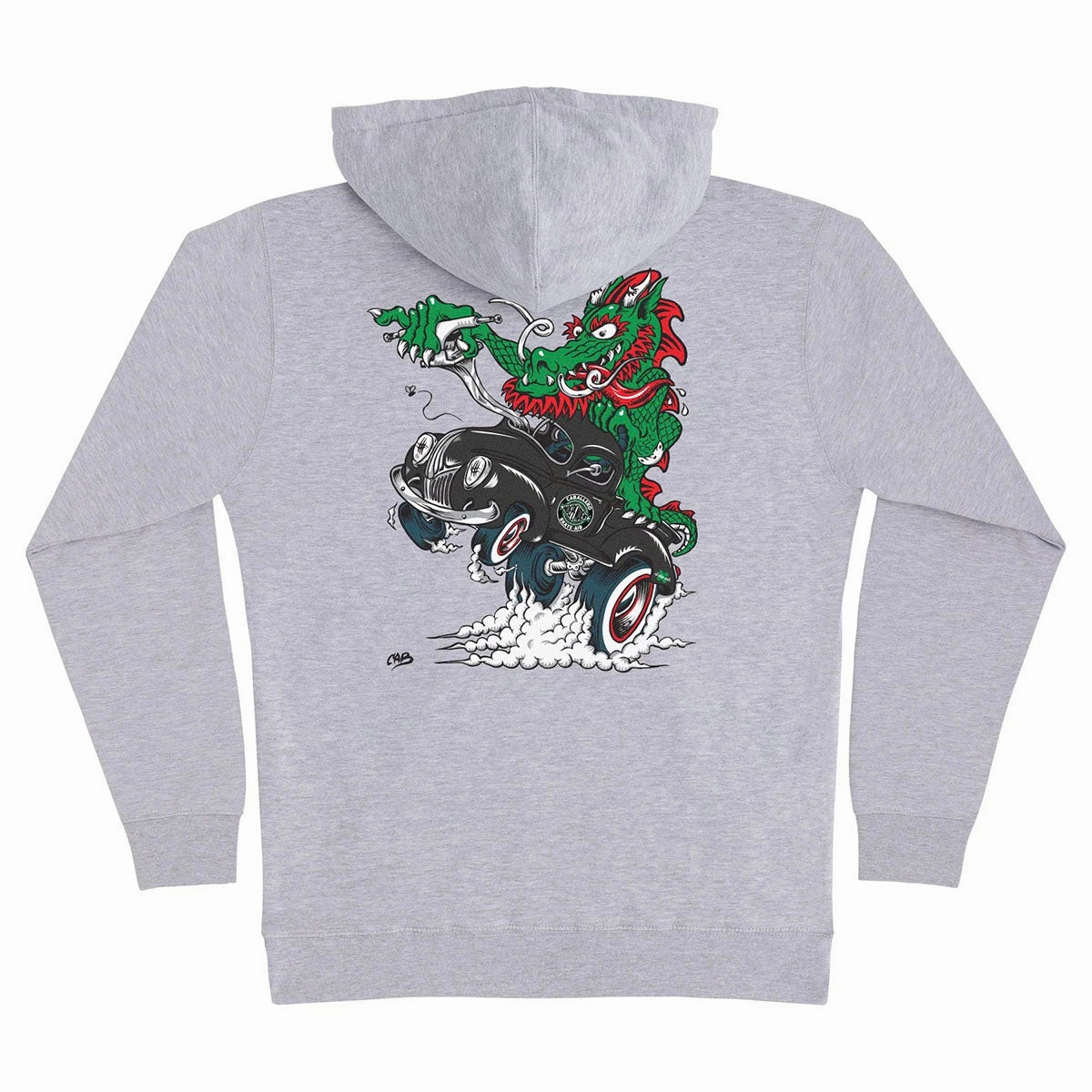 Home improvement wear Independent - Caballero X Skate Aid Hoodie Grey Heather