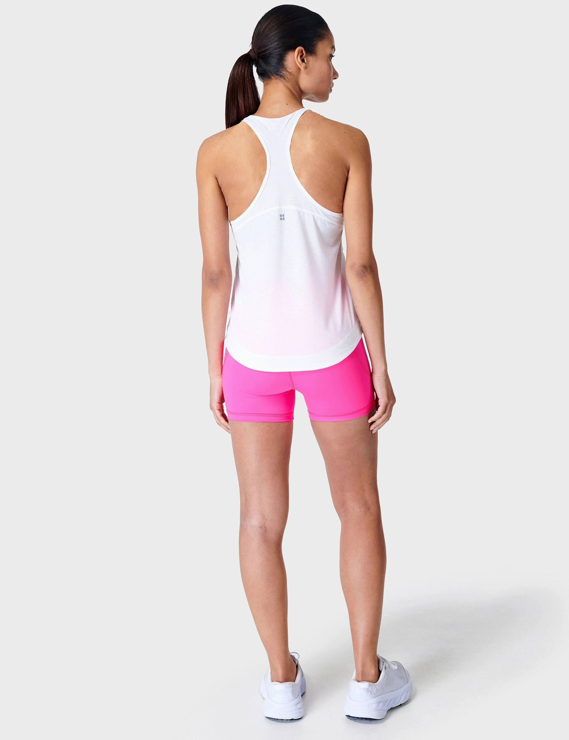Stretch Fit Comfort Breathe Easy Run Vest - White