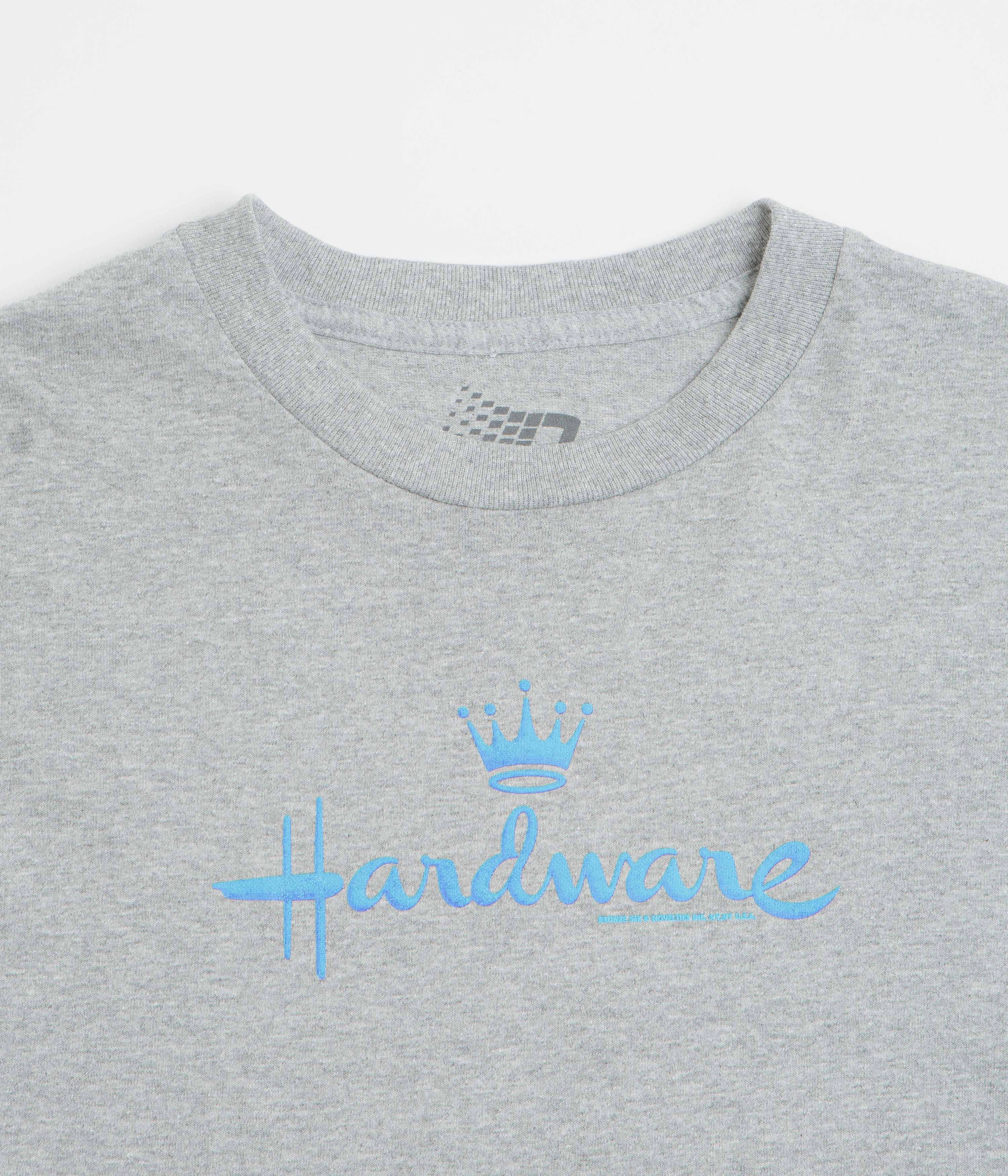 Bronze 56K Ballmark T-Shirt - Heather Grey Athletic Look Ribbed Cuff Details