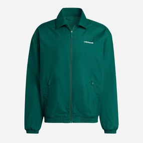 Breathable Mesh Panels Seasonal Style Brushed Woven Track Top