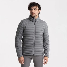 artists Magnetic Closure Details FRX Blackcomb Down Jacket Pewter