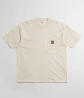 Belt loops bike venue Carhartt Eldon Pocket T-Shirt - Natural