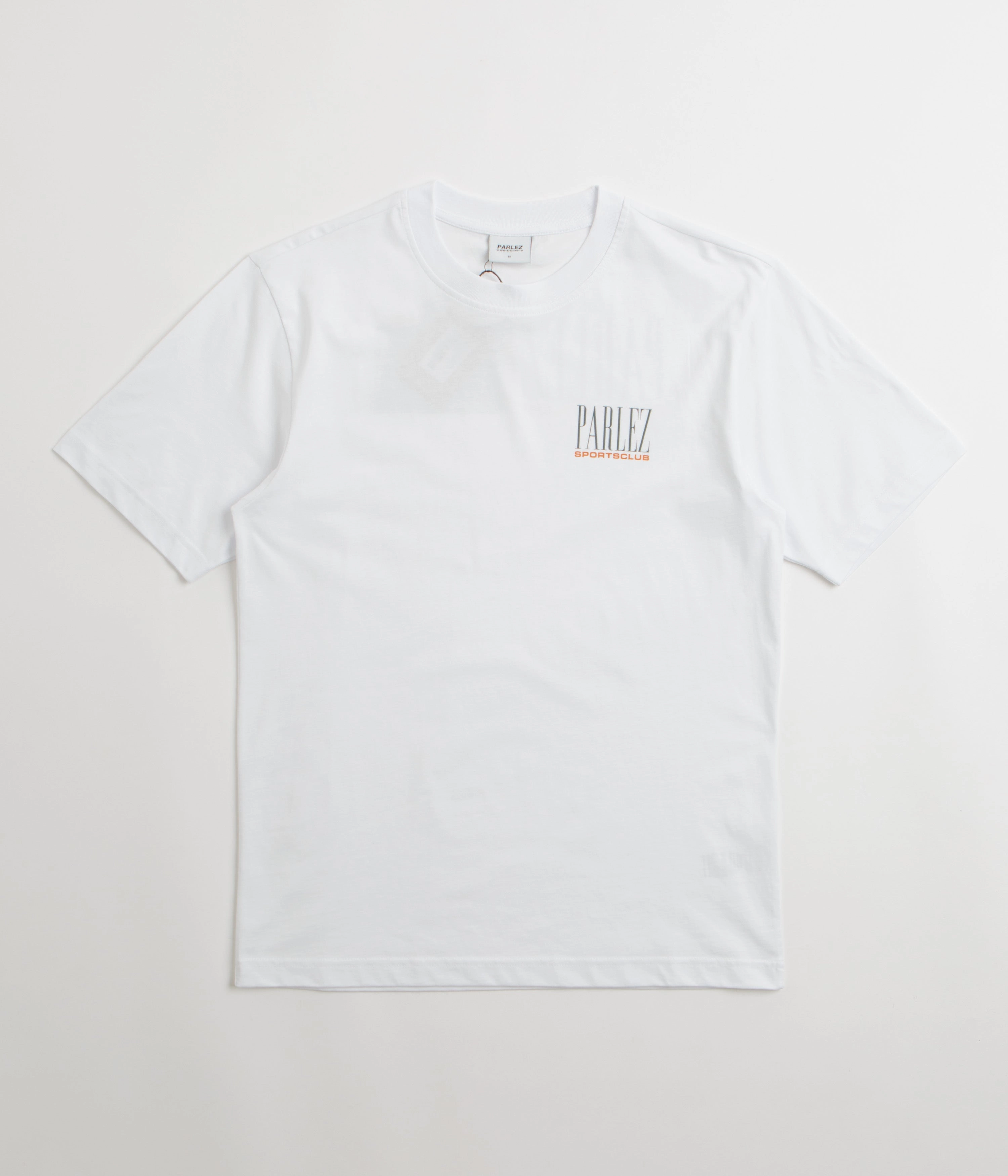 Parlez Auriga T-Shirt - White nailhead adult style