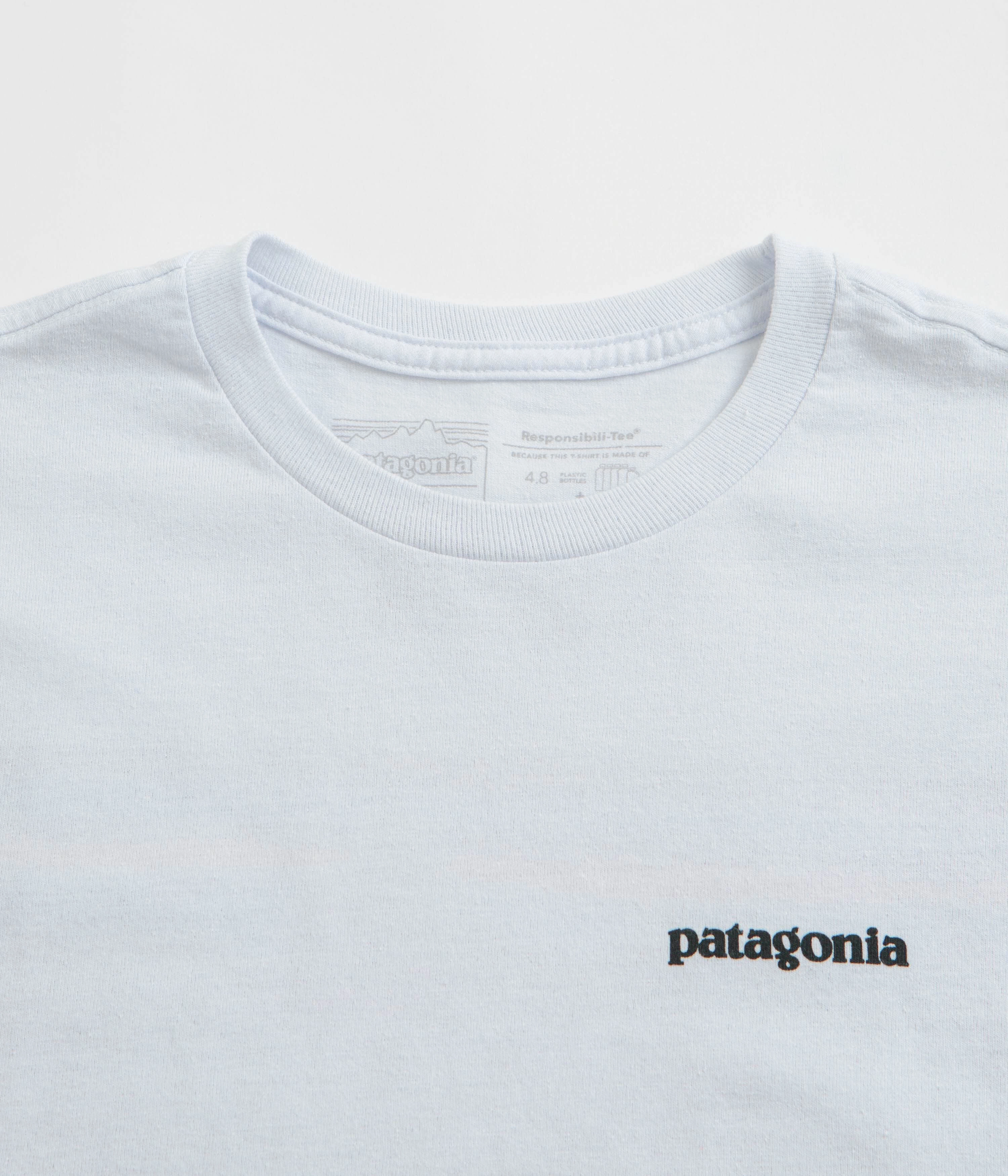 Art Gallery Patagonia P-6 Logo Responsibili-Tee T-Shirt - White