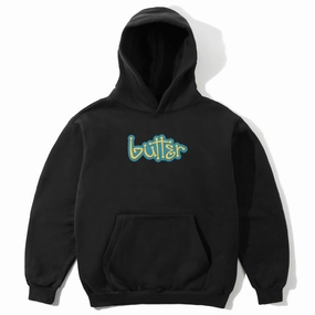 Sporty Flex Fit Butter Goods - Connection Hoodie Black