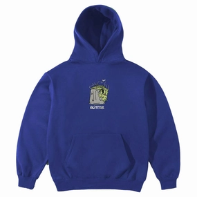Wallaby like Butter Goods - Garbage Hoodie Royal Blue