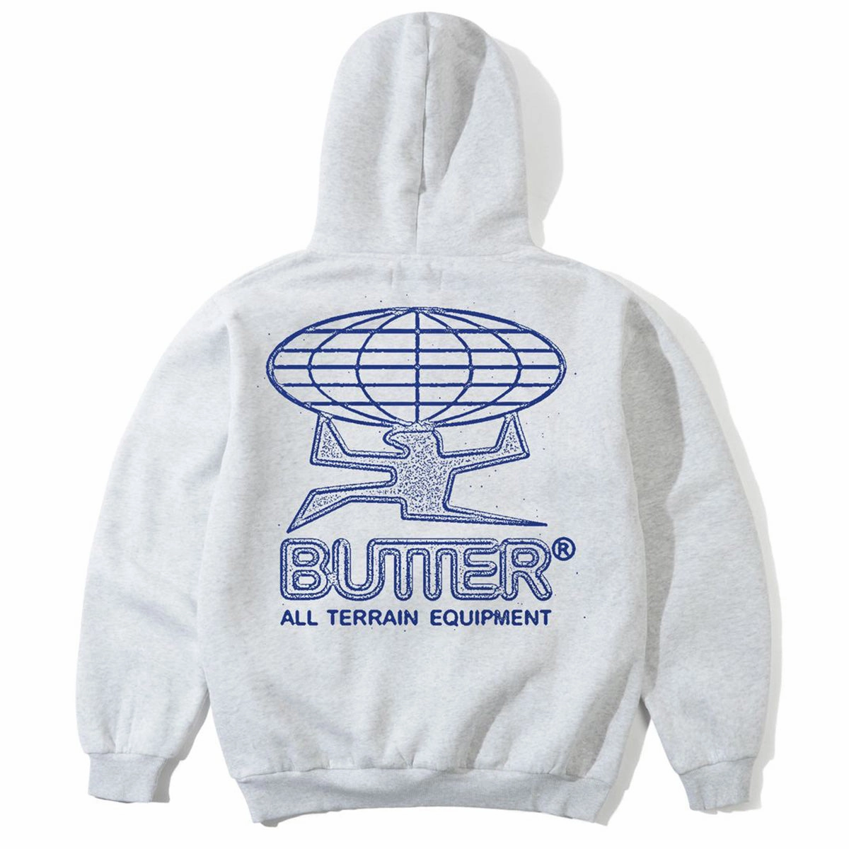 Street Vibe Butter Goods - Terrain Hoodie Ash