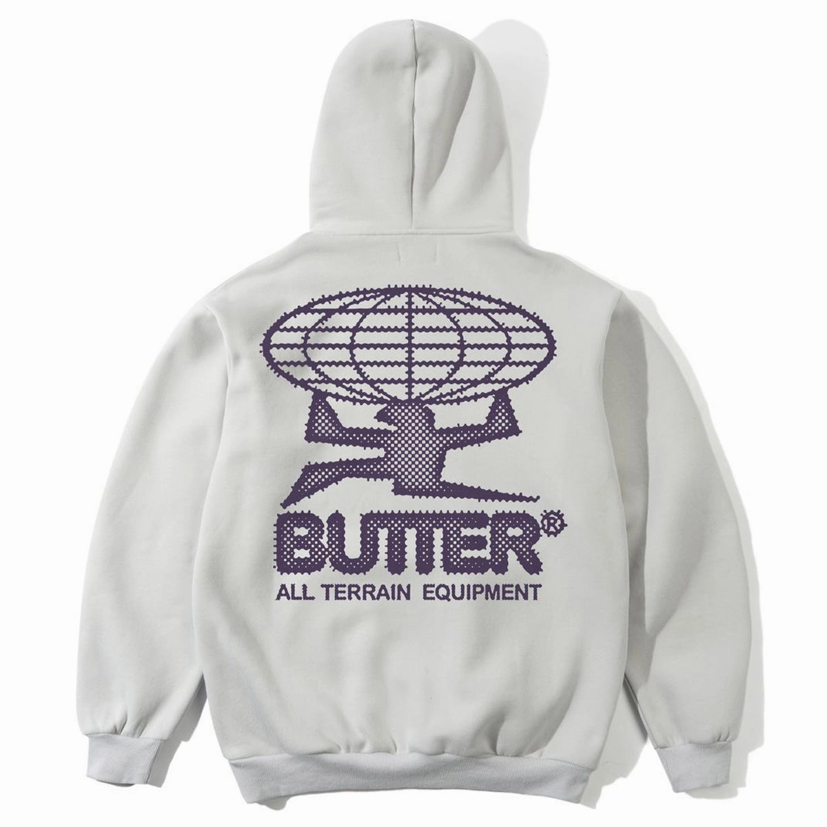 Minimalist Aesthetic Butter Goods - Terrain Hoodie Cement