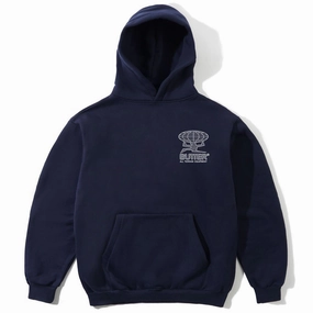 Budget Friendly Lifestyle Apparel Butter Goods - Terrain Hoodie Navy