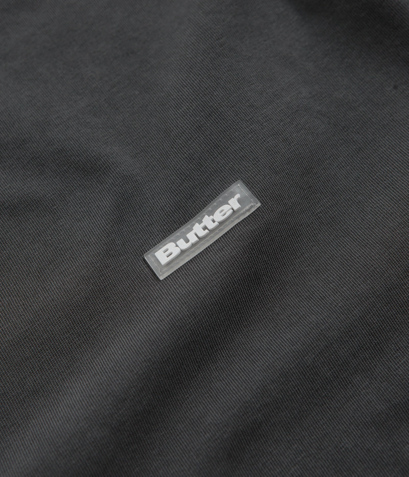 Butter Goods Basic T-Shirt - Washed Black gym clothes ruffles