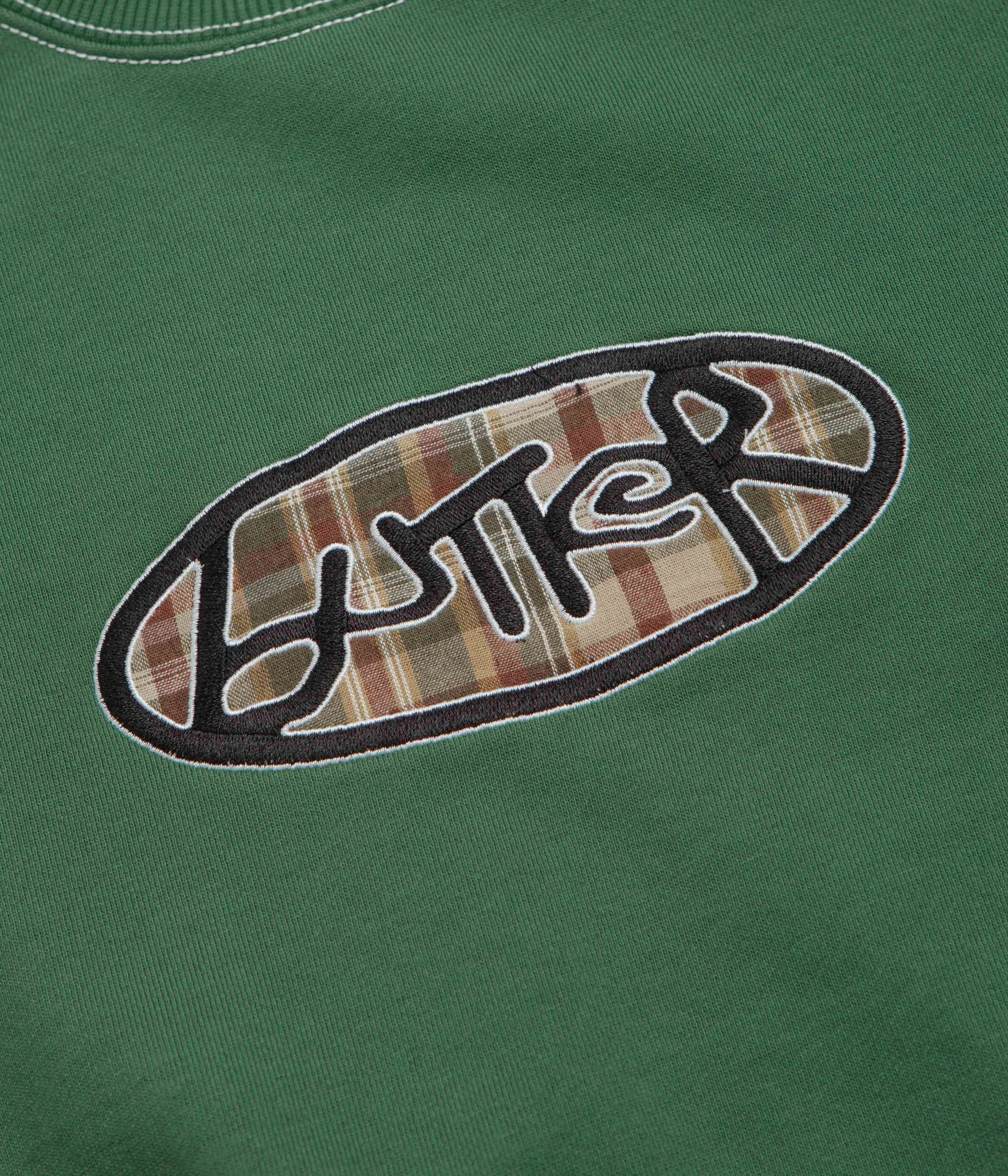 Luxury foldable Butter Goods Crust Crewneck Sweatshirt - Washed Forest