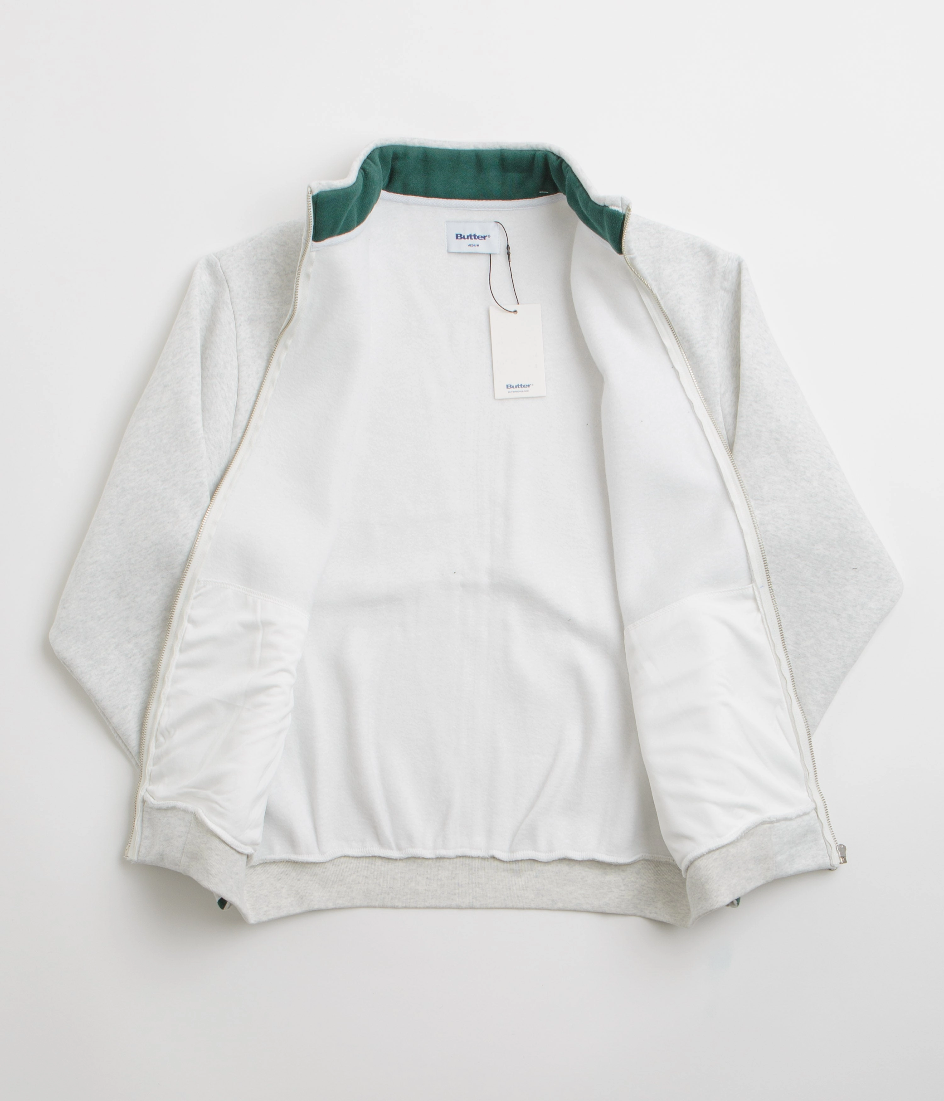 Graduation wear Butter Goods Endurance Zip-Thru Sweatshirt - Ash