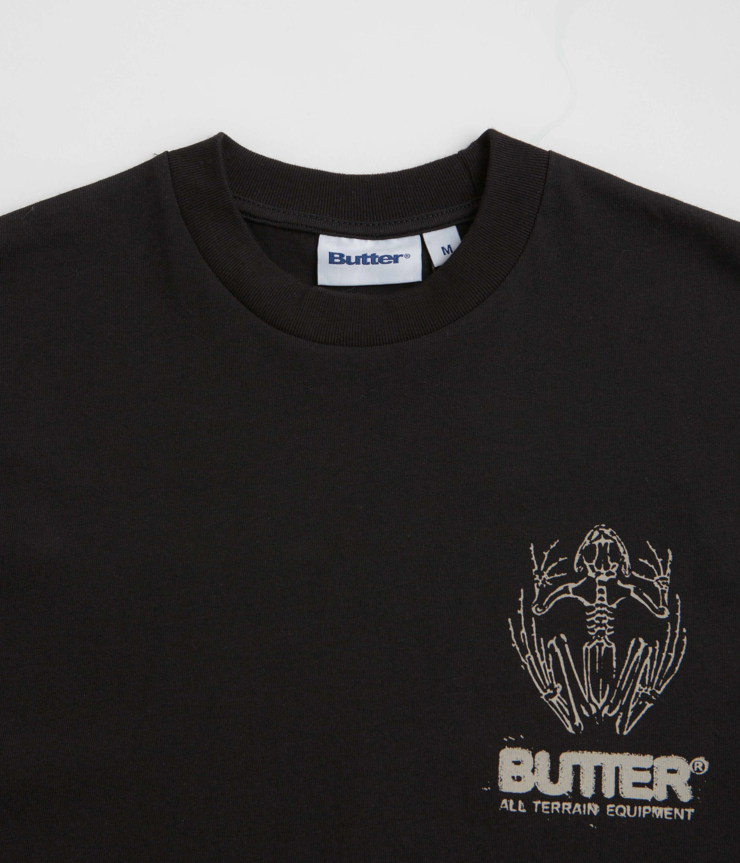 Butter Goods Fossil T-Shirt - Black female clothing mid-quality