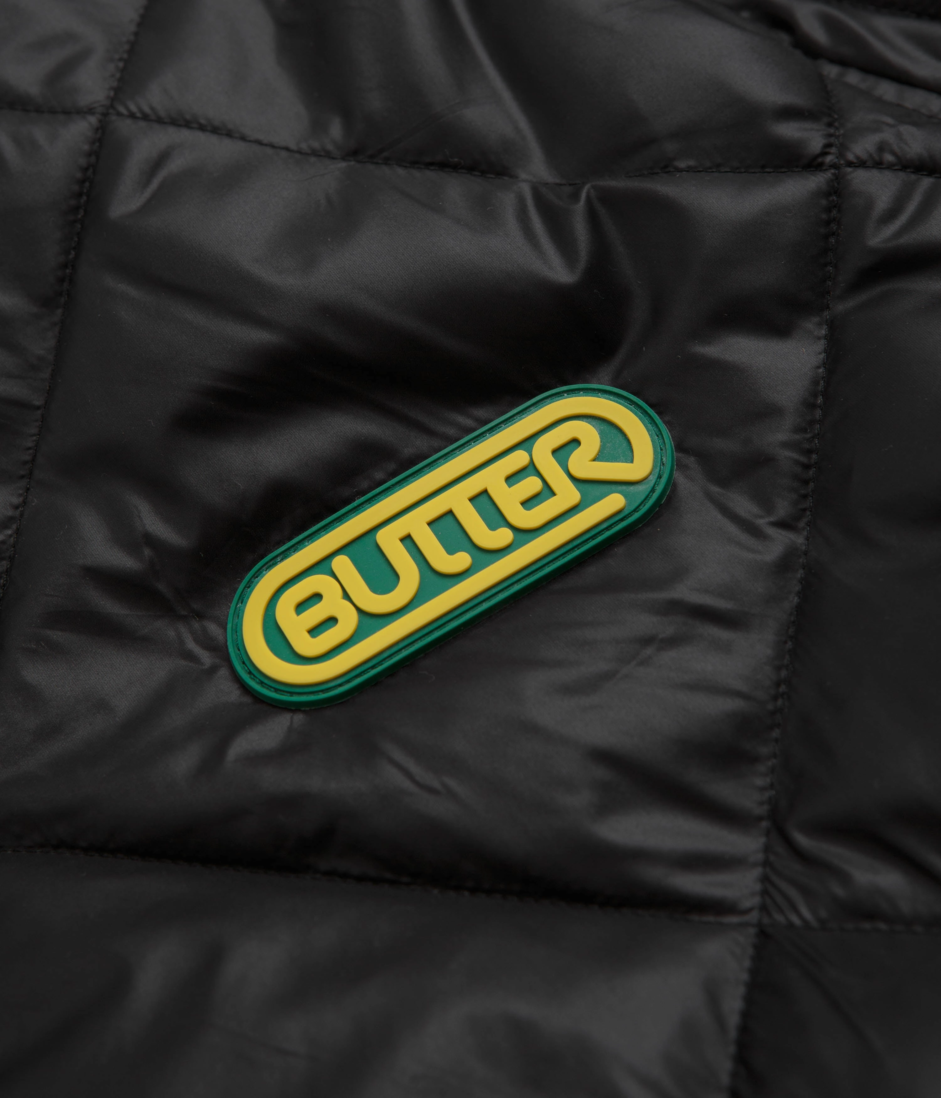 Butter Goods Hooded Work Jacket - Black Lightweight Warmth Windblocker Protection
