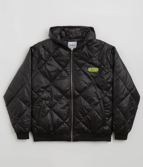 Butter Goods Hooded Work Jacket - Black Rain Fit