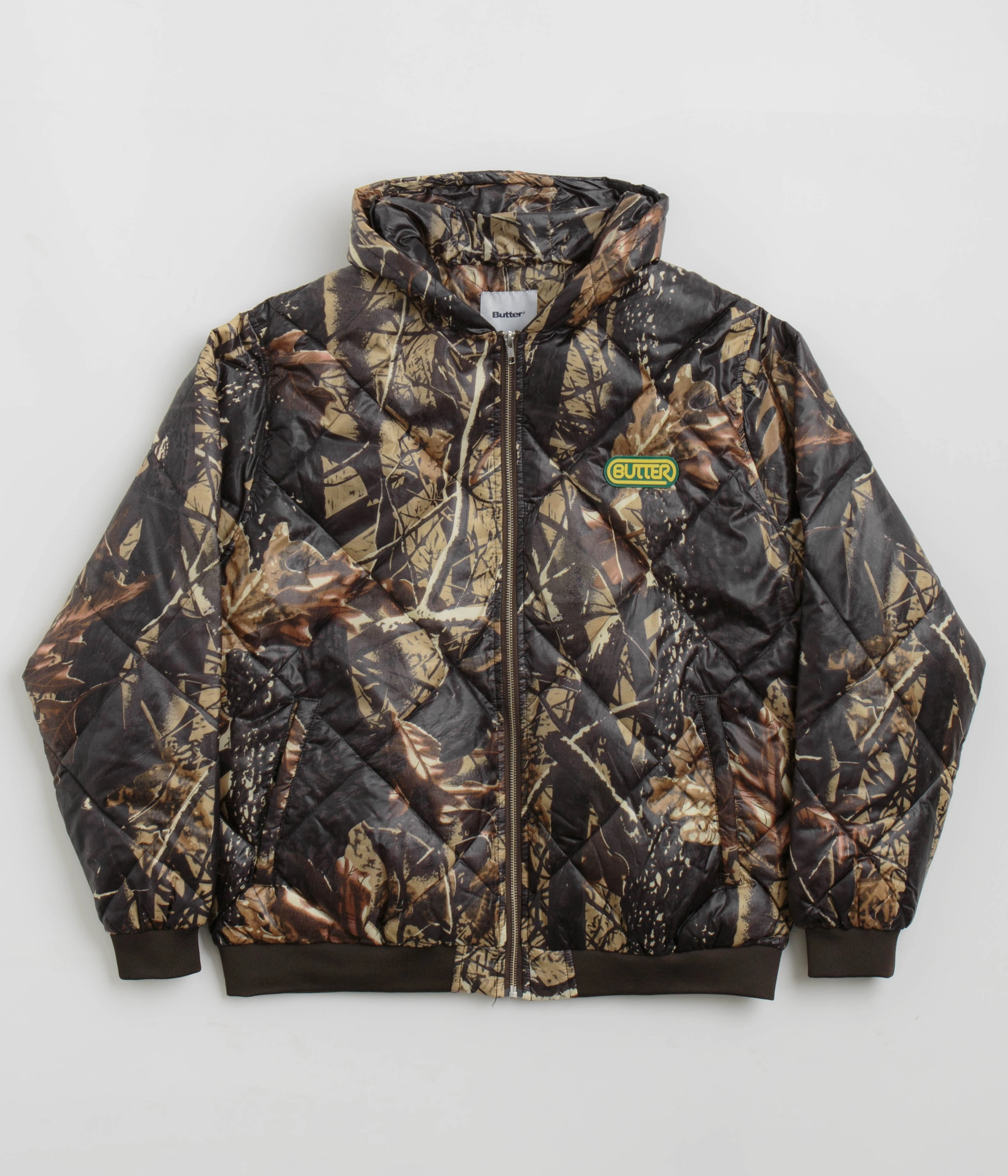 Butter Goods Hooded Work Jacket - Camo Ability