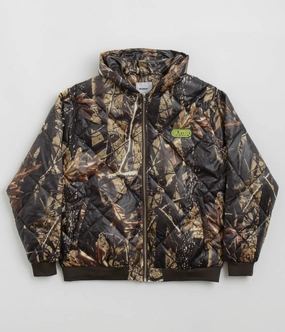 Butter Goods Hooded Work Jacket - Camo Ability