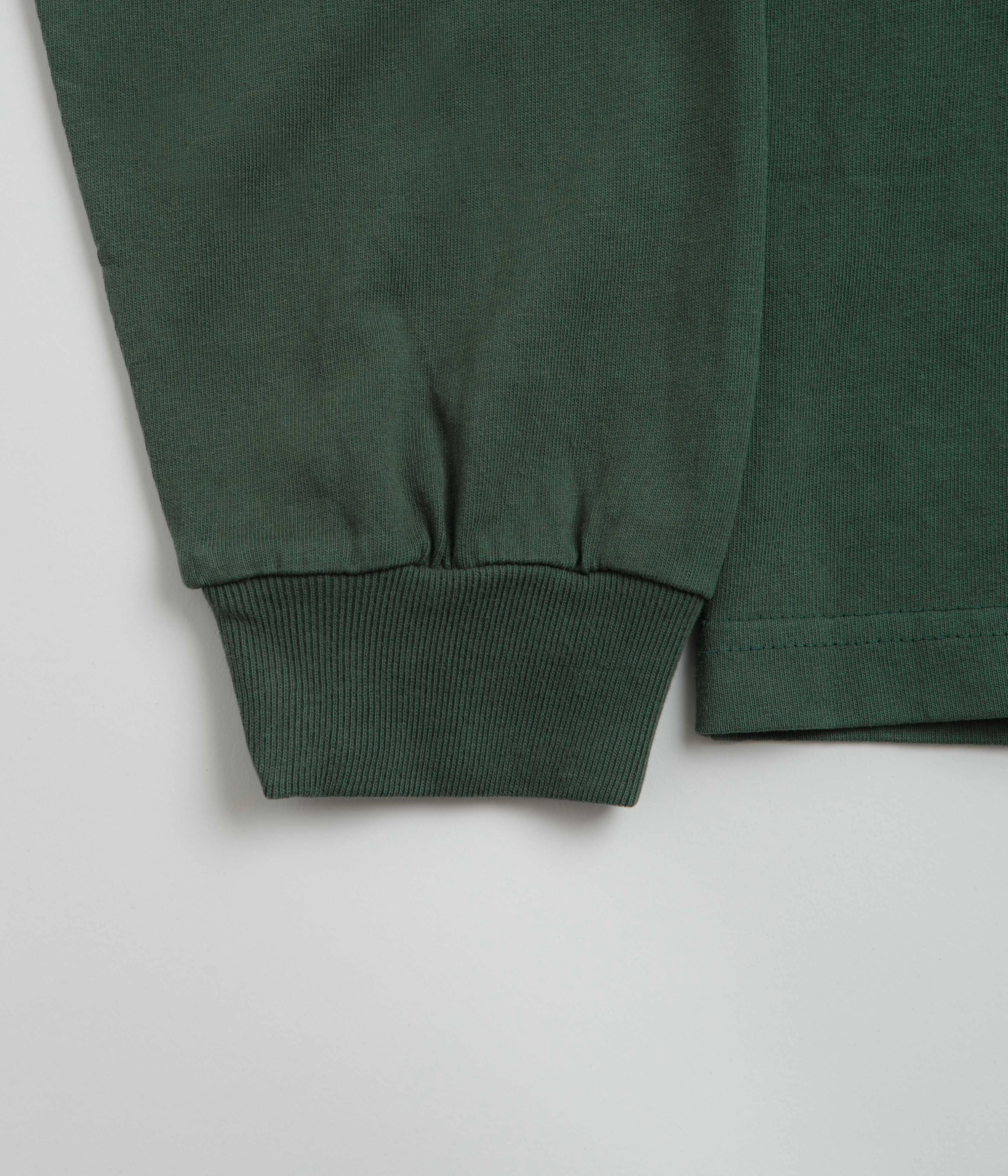 Ankle length boots Butter Goods Pigment Dye Long Sleeve T-Shirt - Forest