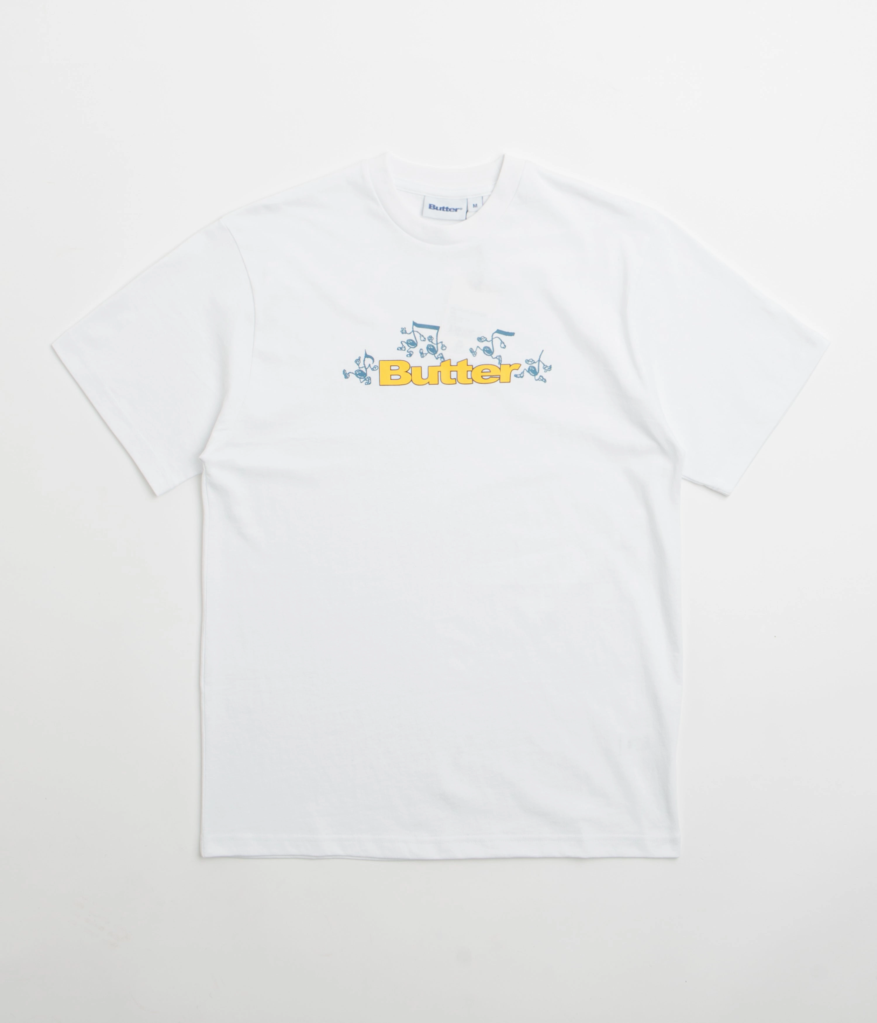hockey venue Butter Goods Tempo Logo T-Shirt - White