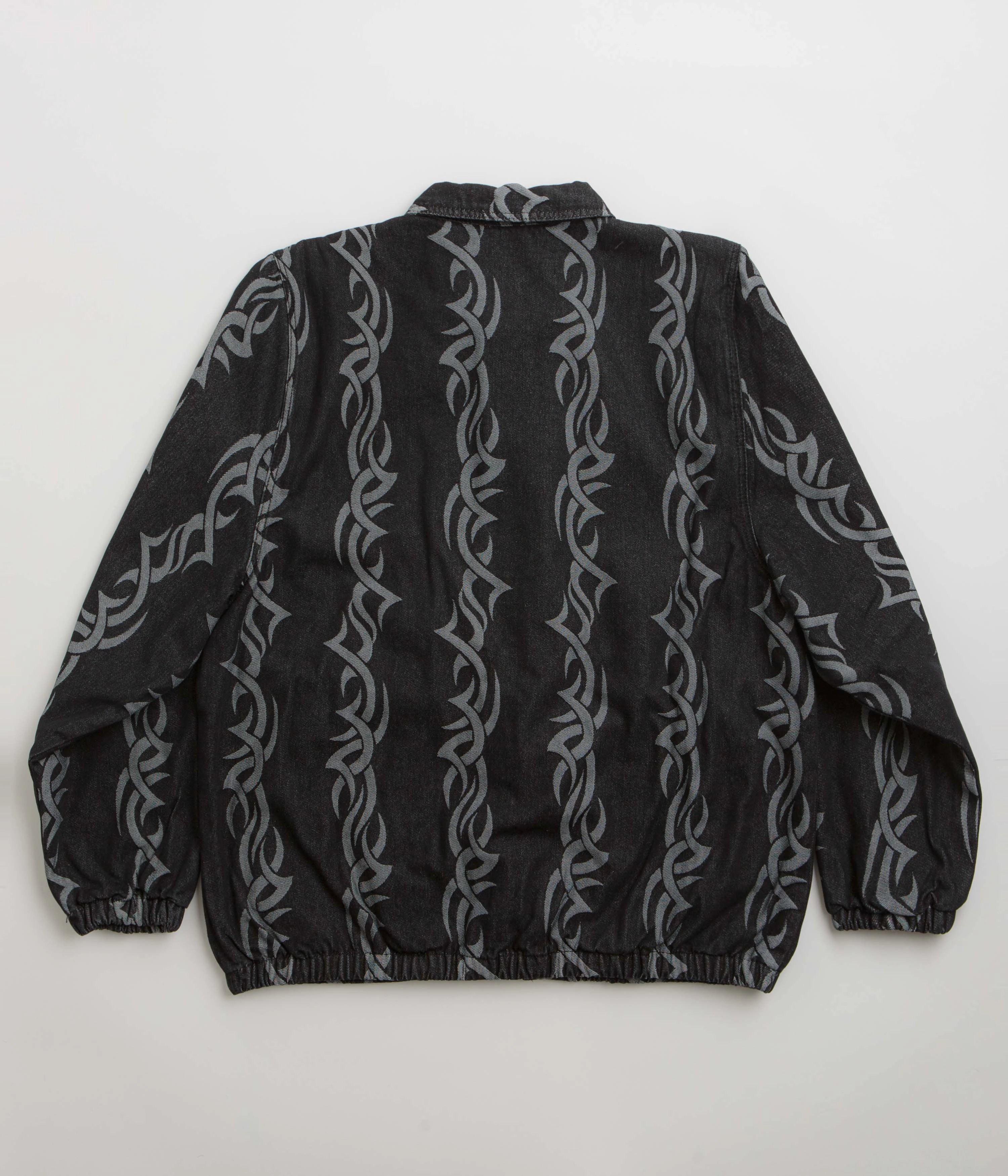 Butter Goods Tribal Denim Jacket - Black Lightweight Outerwear