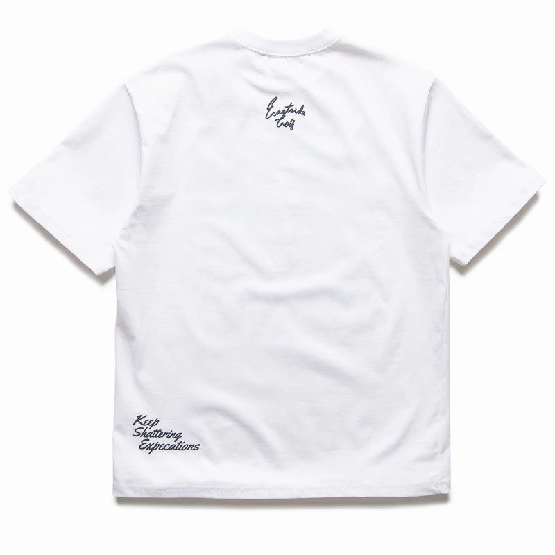 Fashionista trendy details Eastside Golf Keep Shattering Expectations Tee - White