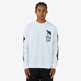 by Parra Dog Training Longsleeve T-Shirt White American size