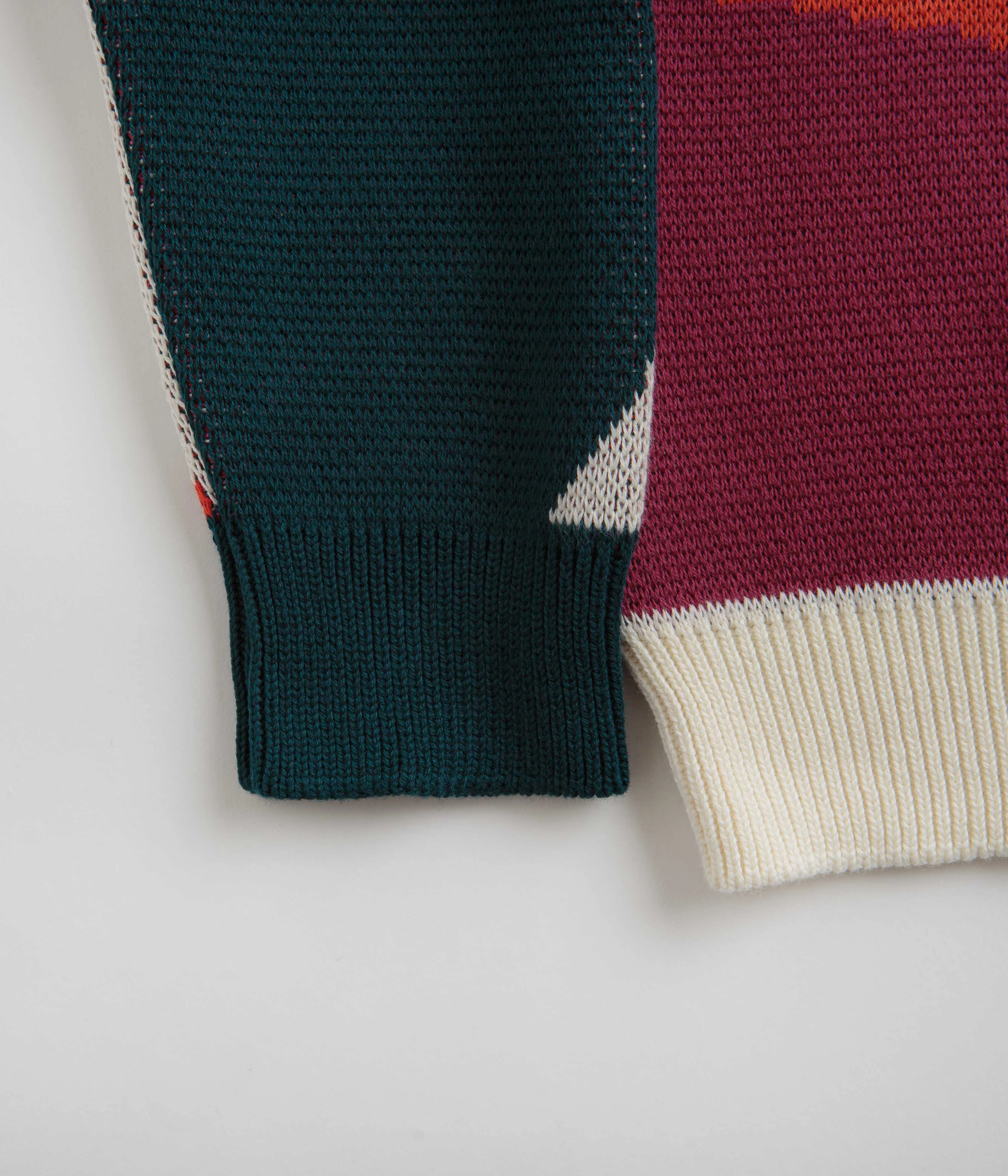 weekday wear product flannel coziness by Parra Grand Ghost Caves Knitted Sweatshirt - Multi