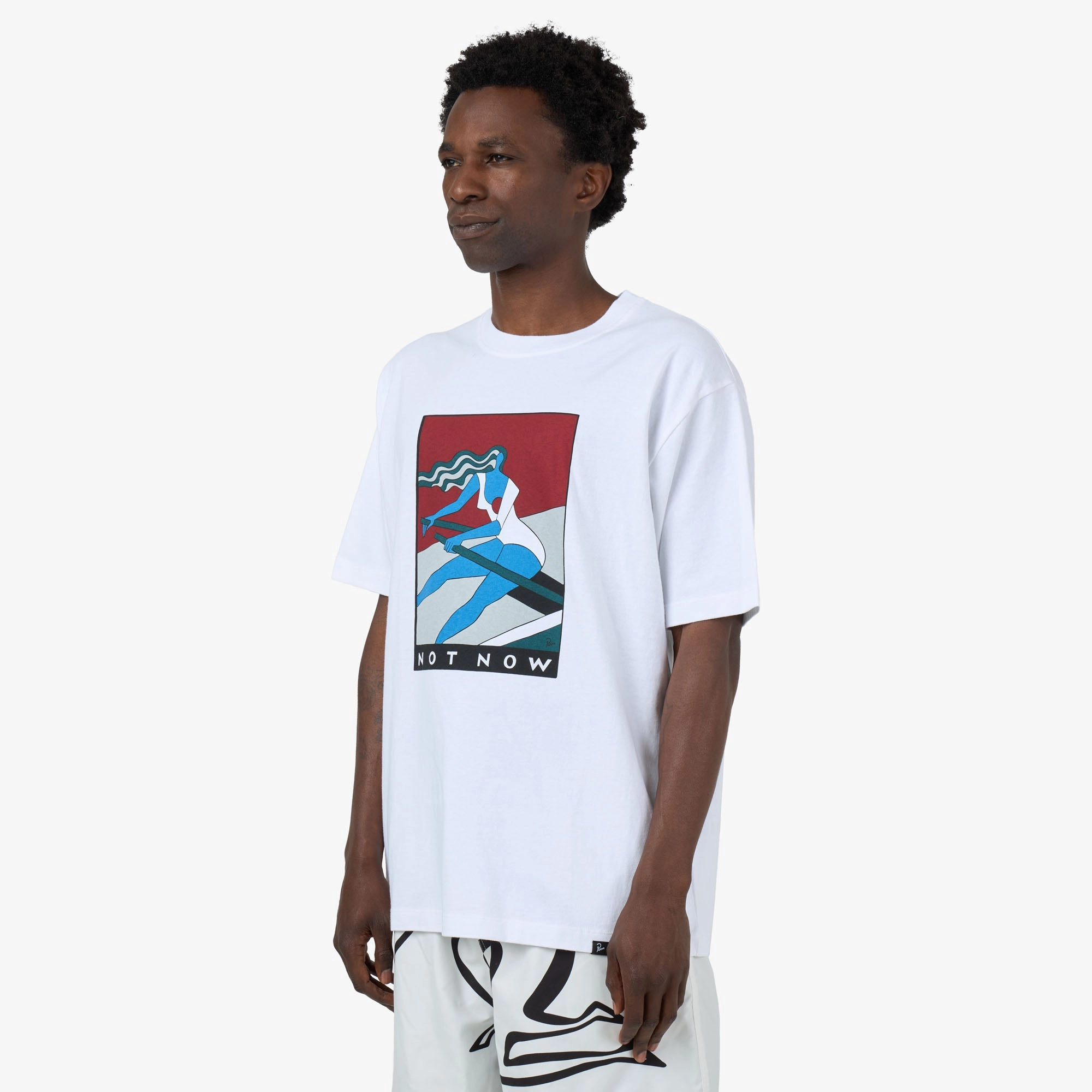 Beach Style by Parra Into Nowhere T-Shirt White