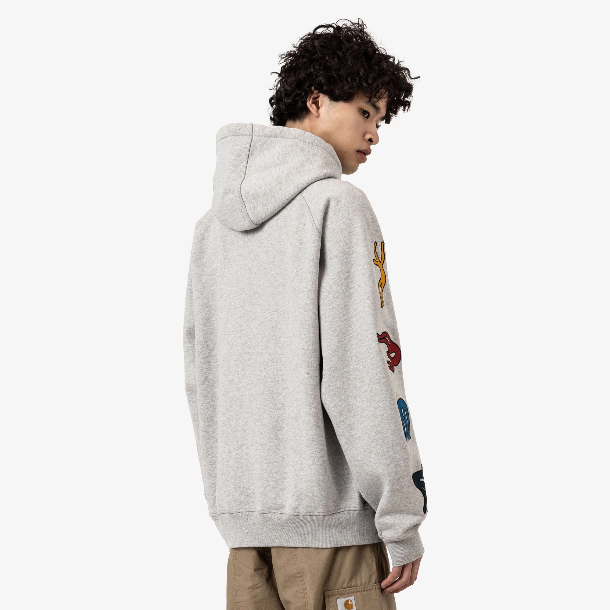 by Parra La Chambre Hoodie Heather Grey Everyday Essential