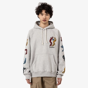 Warm Clothing by Parra La Chambre Hoodie Heather Grey
