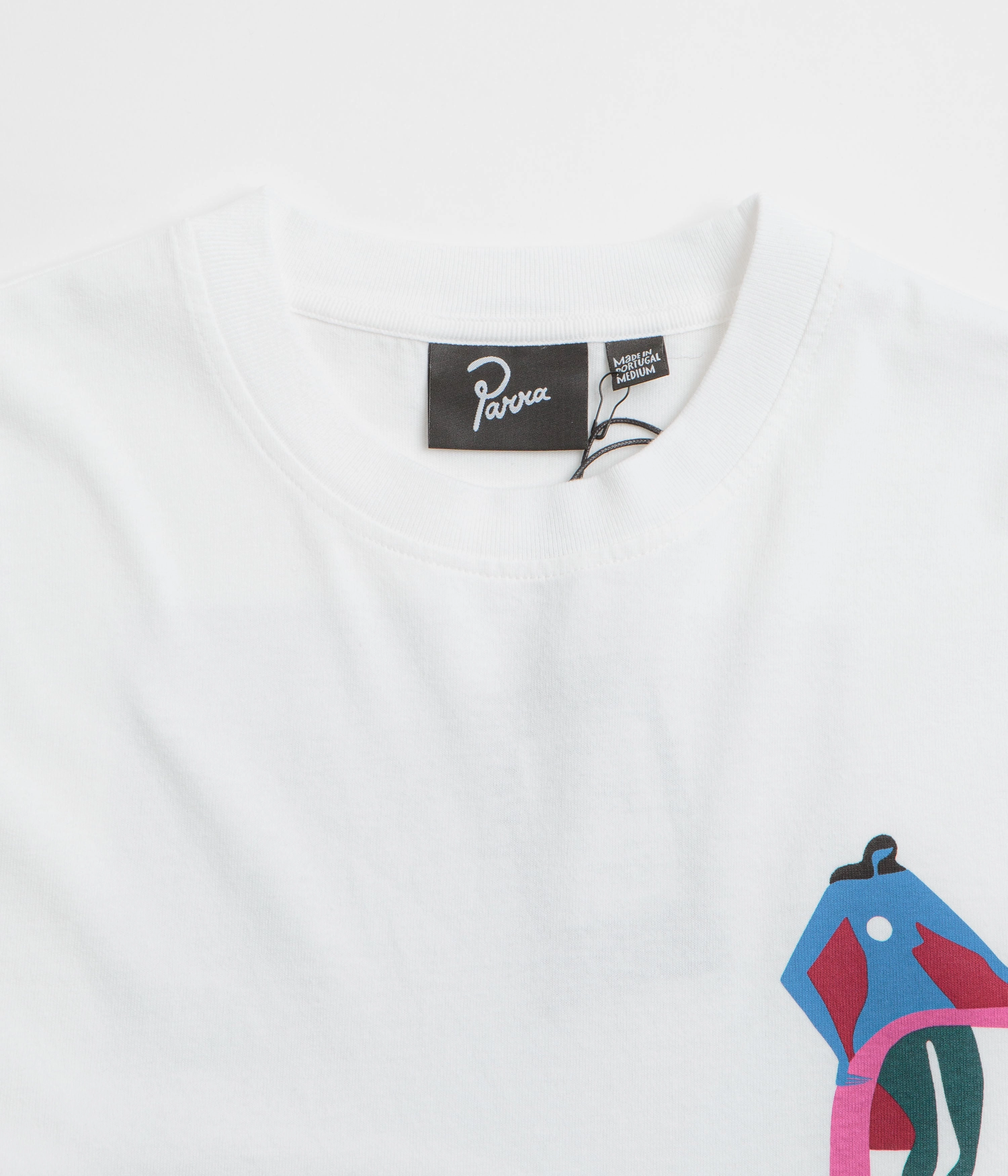 Spring Wear by Parra Lowering The Bar Long Sleeve T-Shirt - White