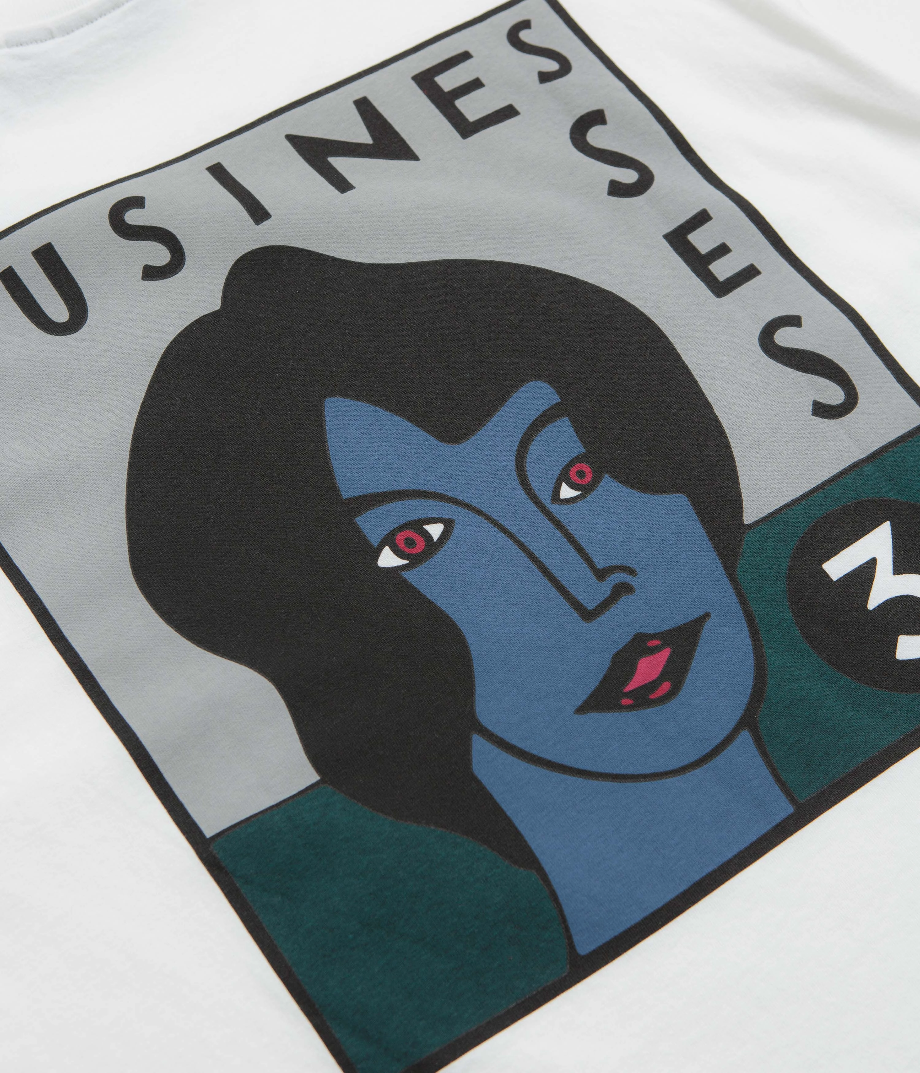 by Parra Nothing Please T-Shirt - White Teens label