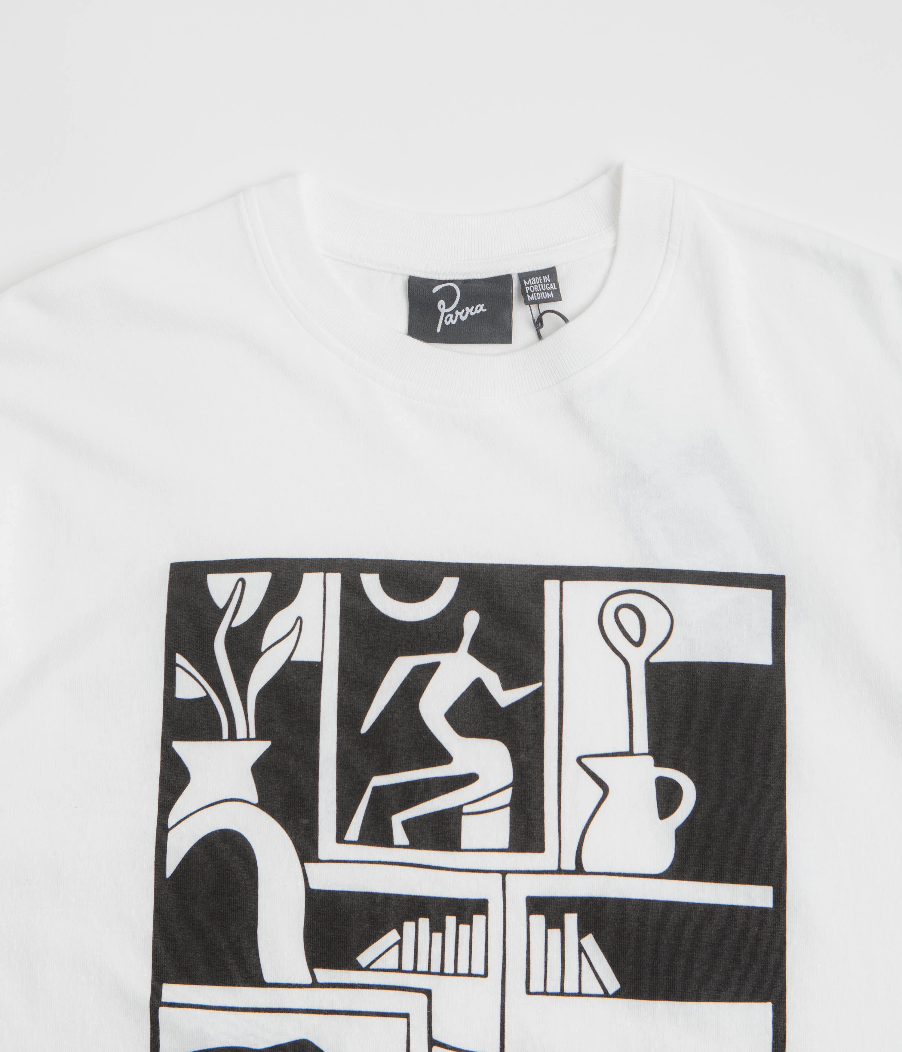 standalone piece by Parra Our House T-Shirt - White