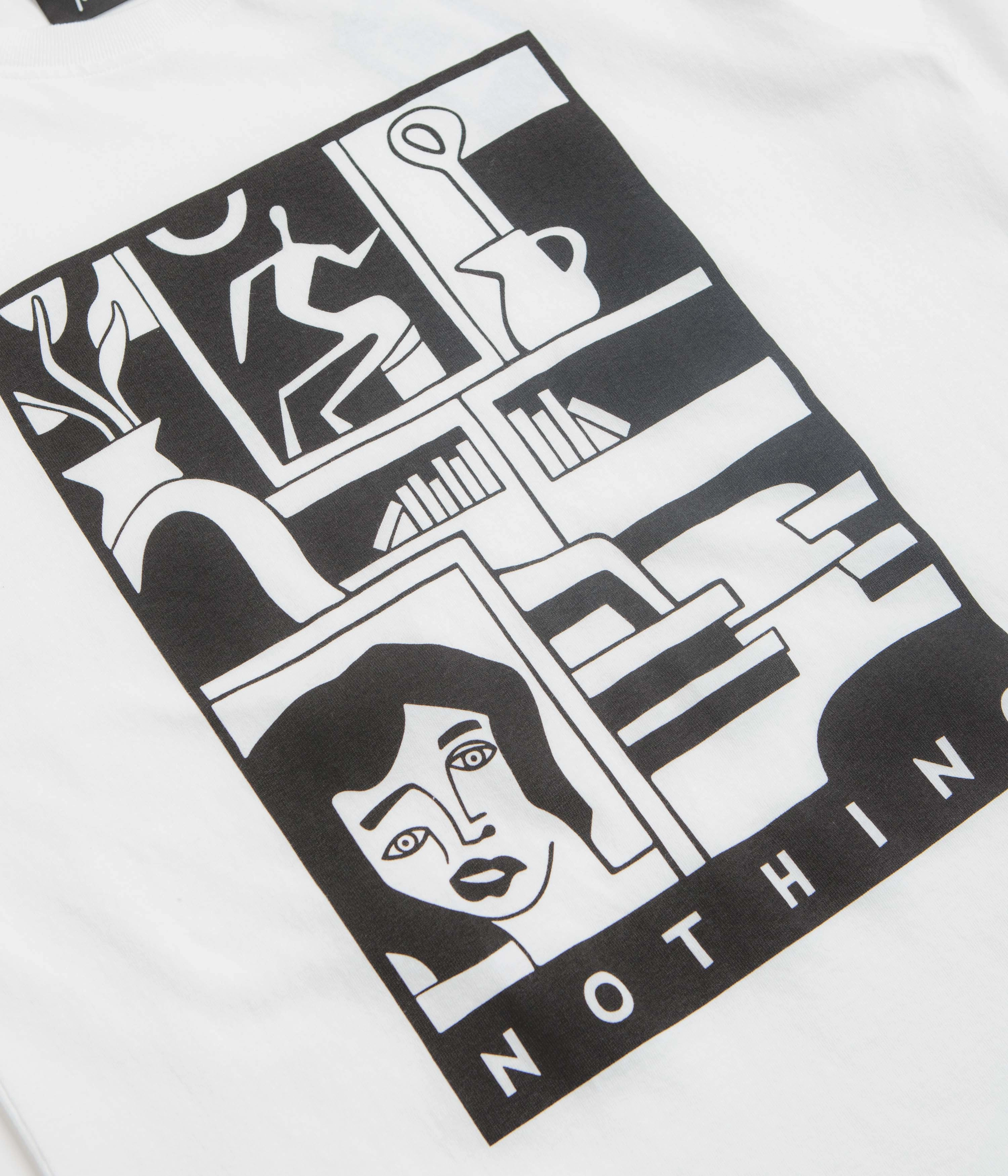 by Parra Our House T-Shirt - White Watches Indoor clothing