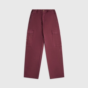 Zero Waste Manufacturing Freedom Fit by Parra Pants Again Pants - Dark Burgundy