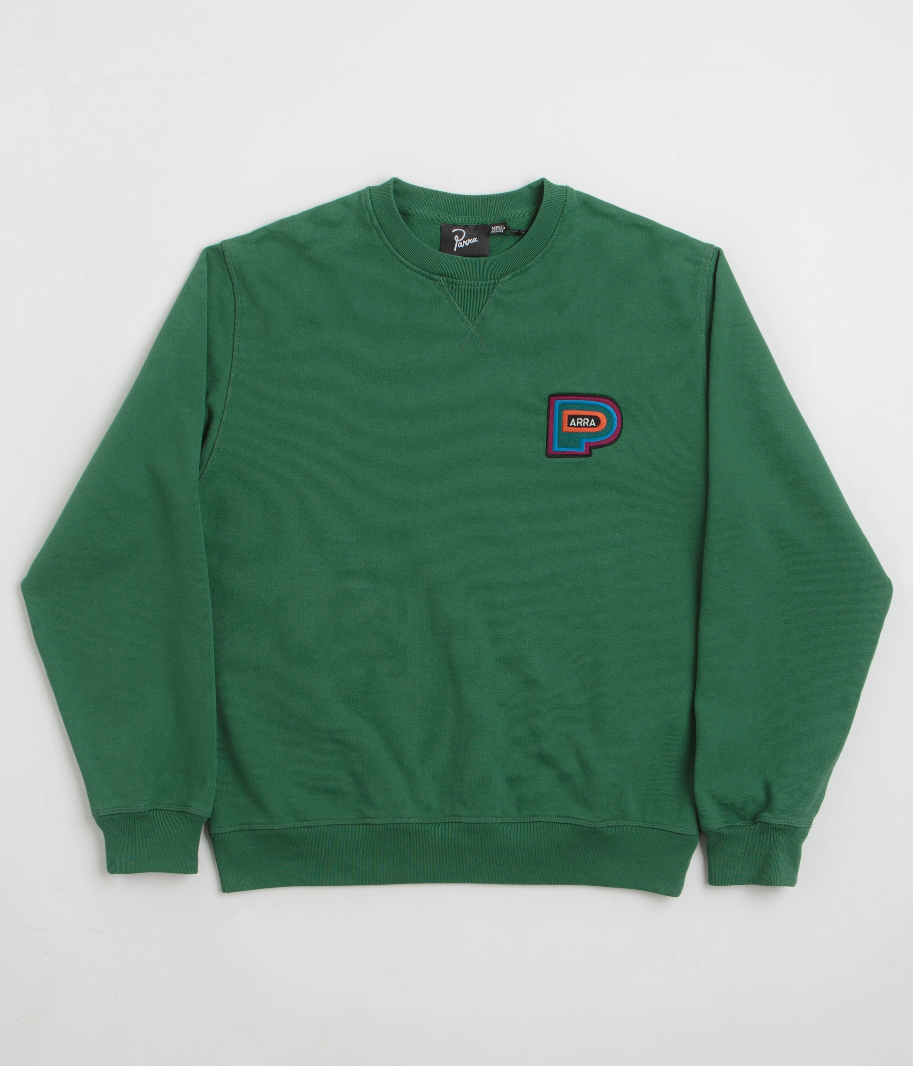 Comfy Outfit Fresh Chic by Parra Repeat Pea Crewneck Sweatshirt - Green
