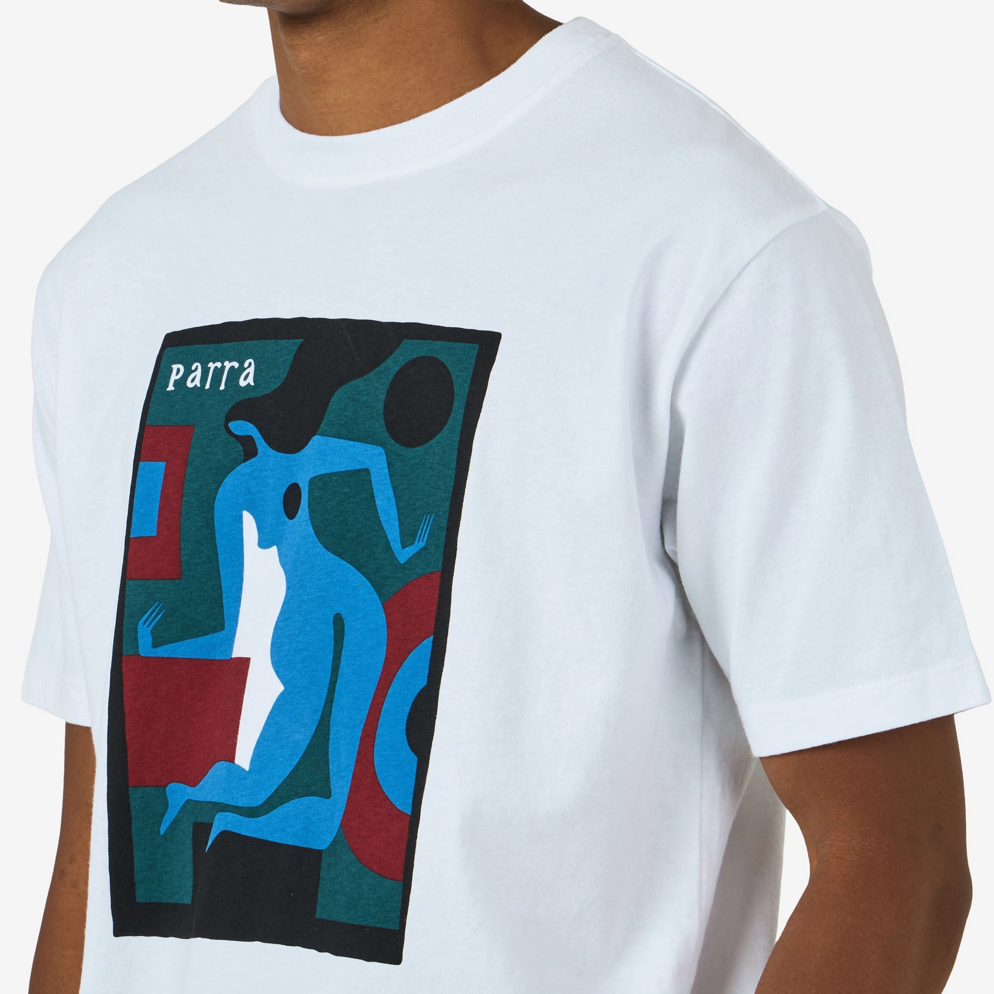 fit guide Cool Climate by Parra Room Fever T-Shirt White