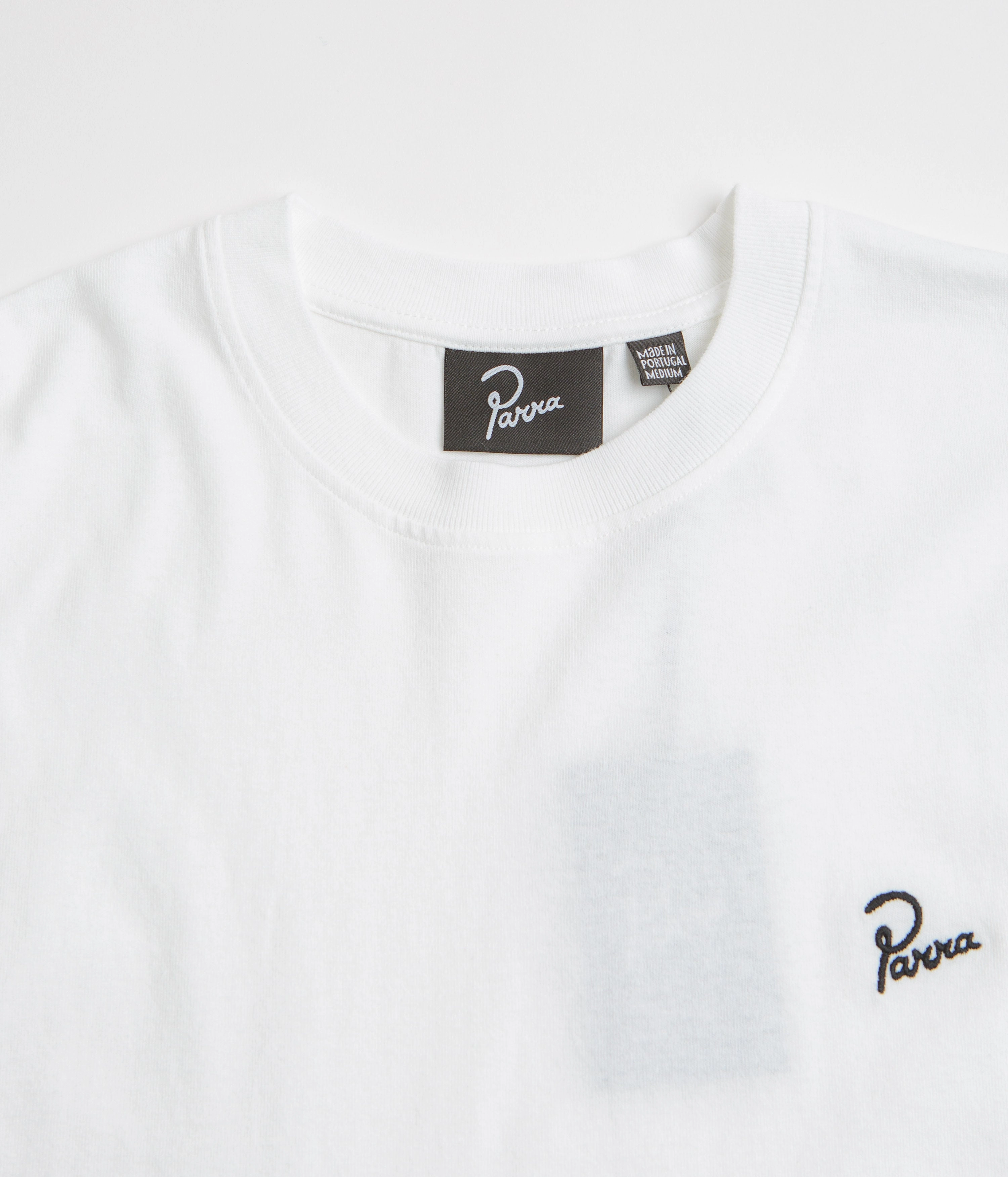 male clothing by Parra Signature T-Shirt - White