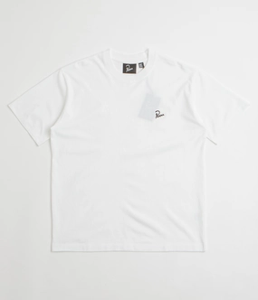 Eco Friendly Dye Process Collar design by Parra Signature T-Shirt - White