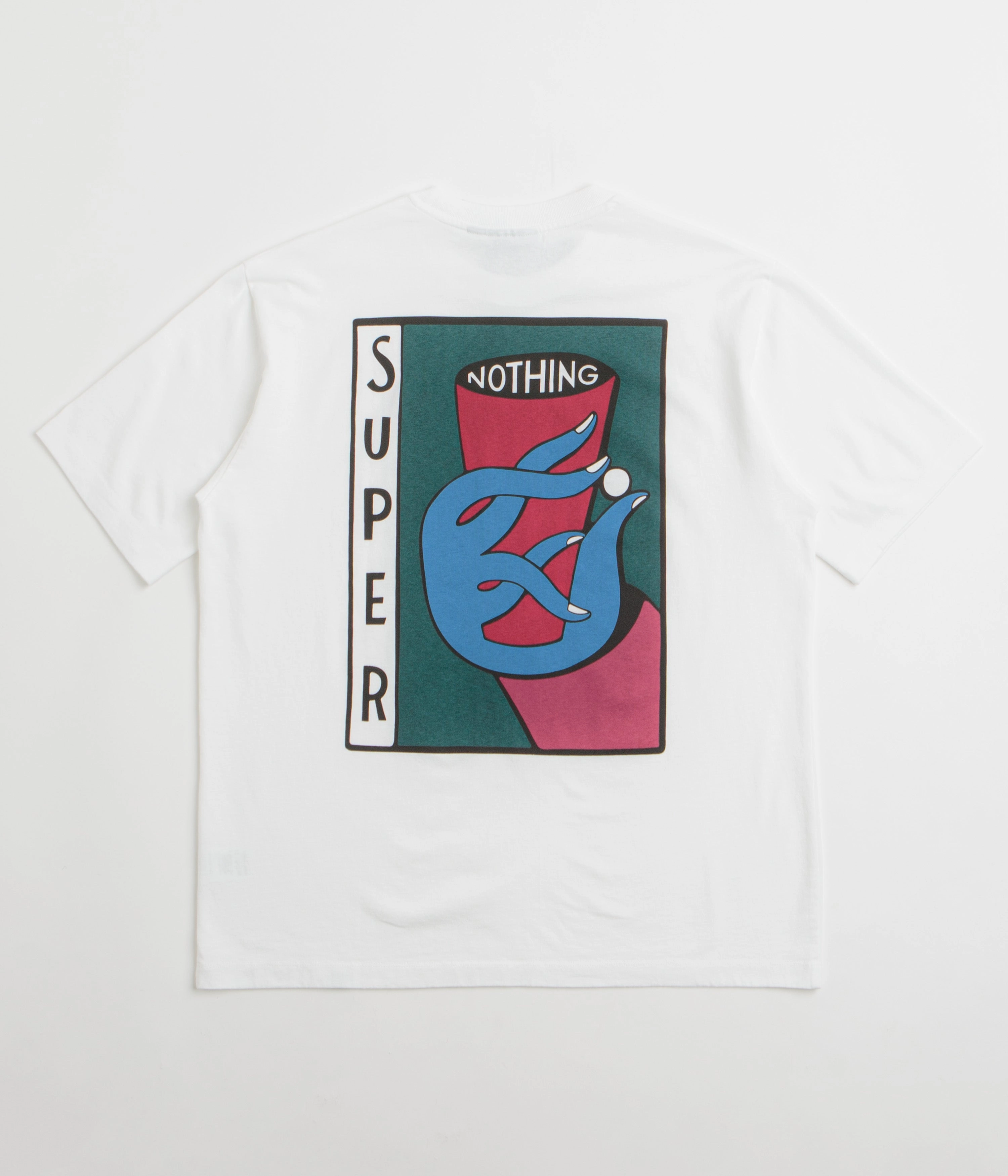 by Parra Super Nothing T-Shirt - White Guys' night out amusement park venue