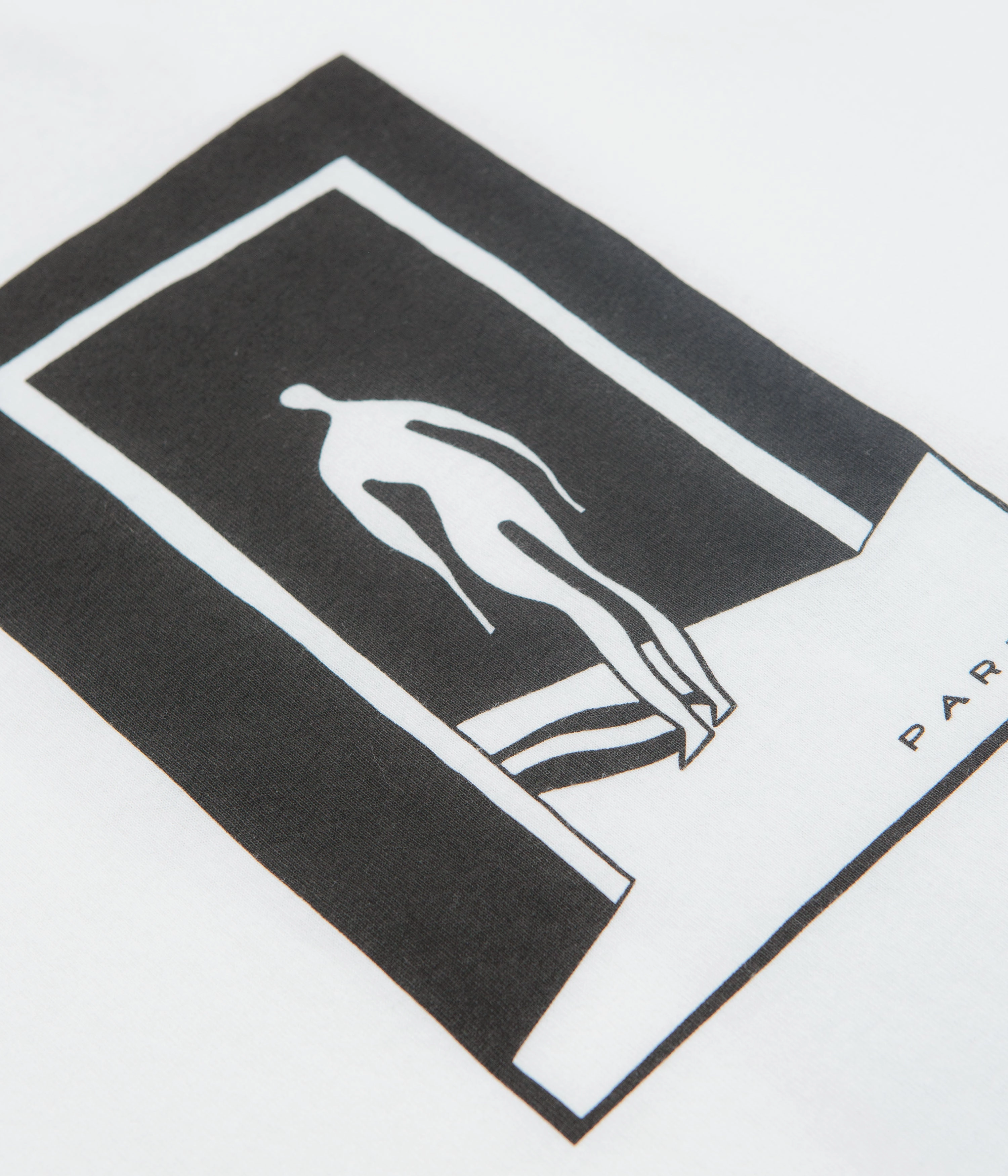 tag countryside by Parra The Hotel Long Sleeve T-Shirt - White